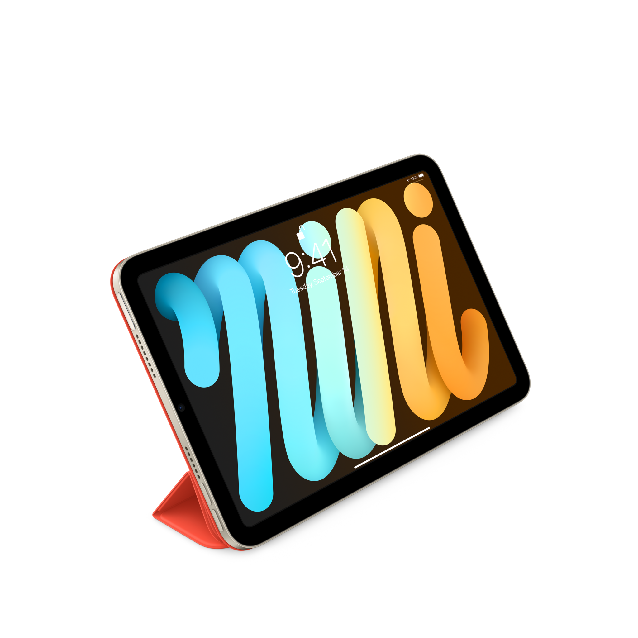 Smart Folio for iPad mini 6 — Electric Orange