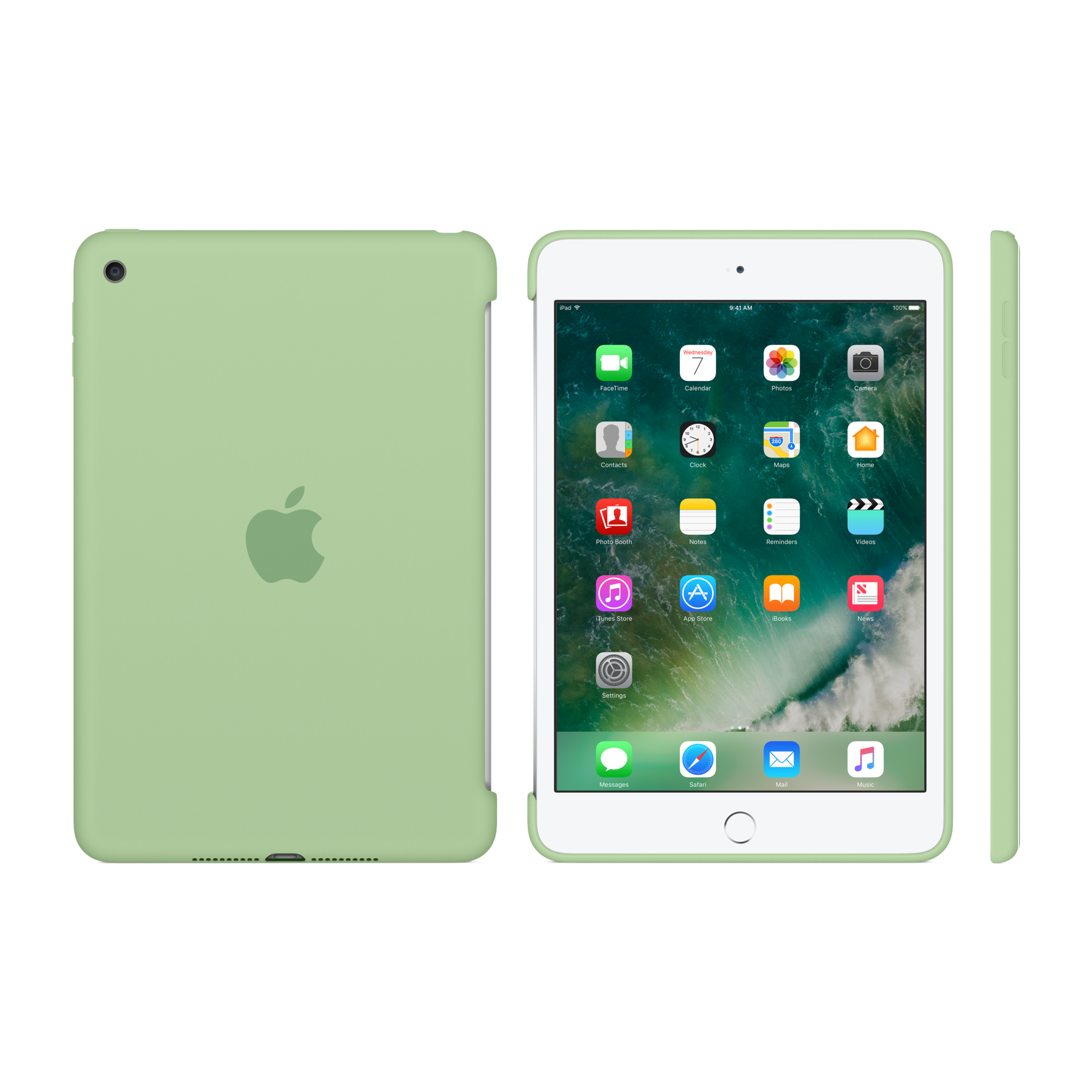 iPad mini 4 Silicone Case — Mint