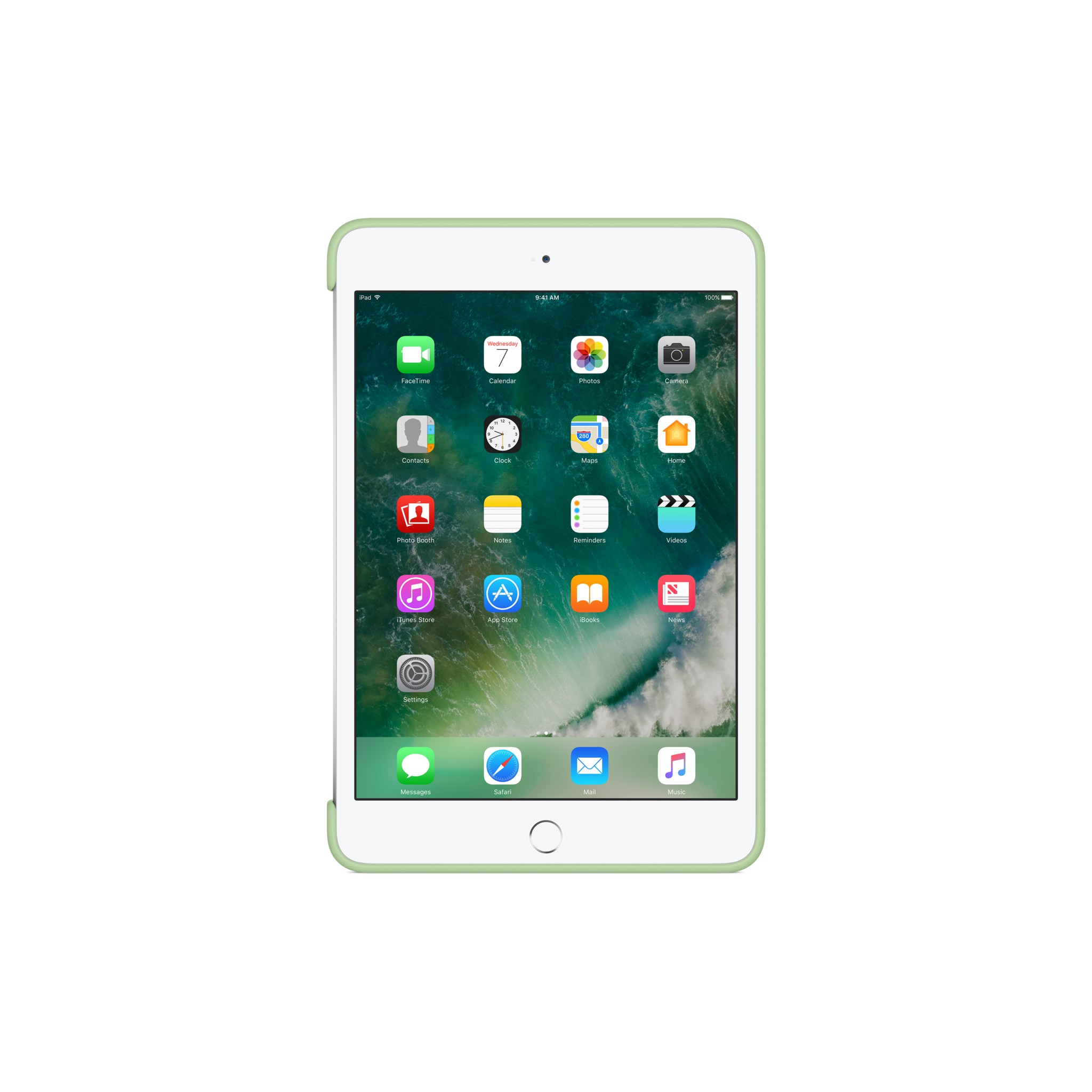 iPad mini 4 Silicone Case — Mint