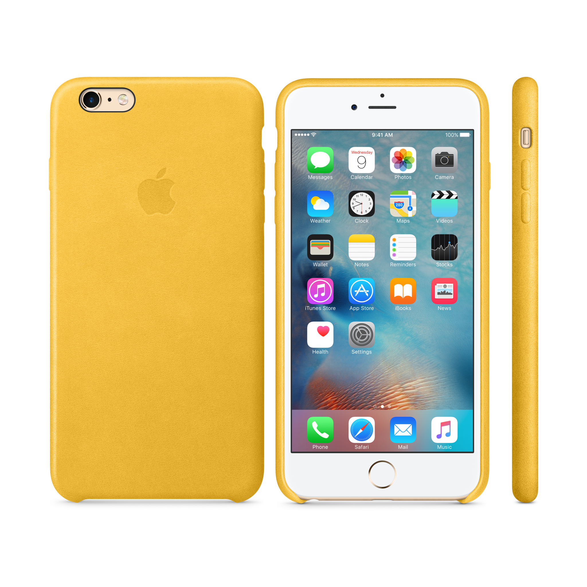 iPhone 6s Plus Leather Case — Marigold
