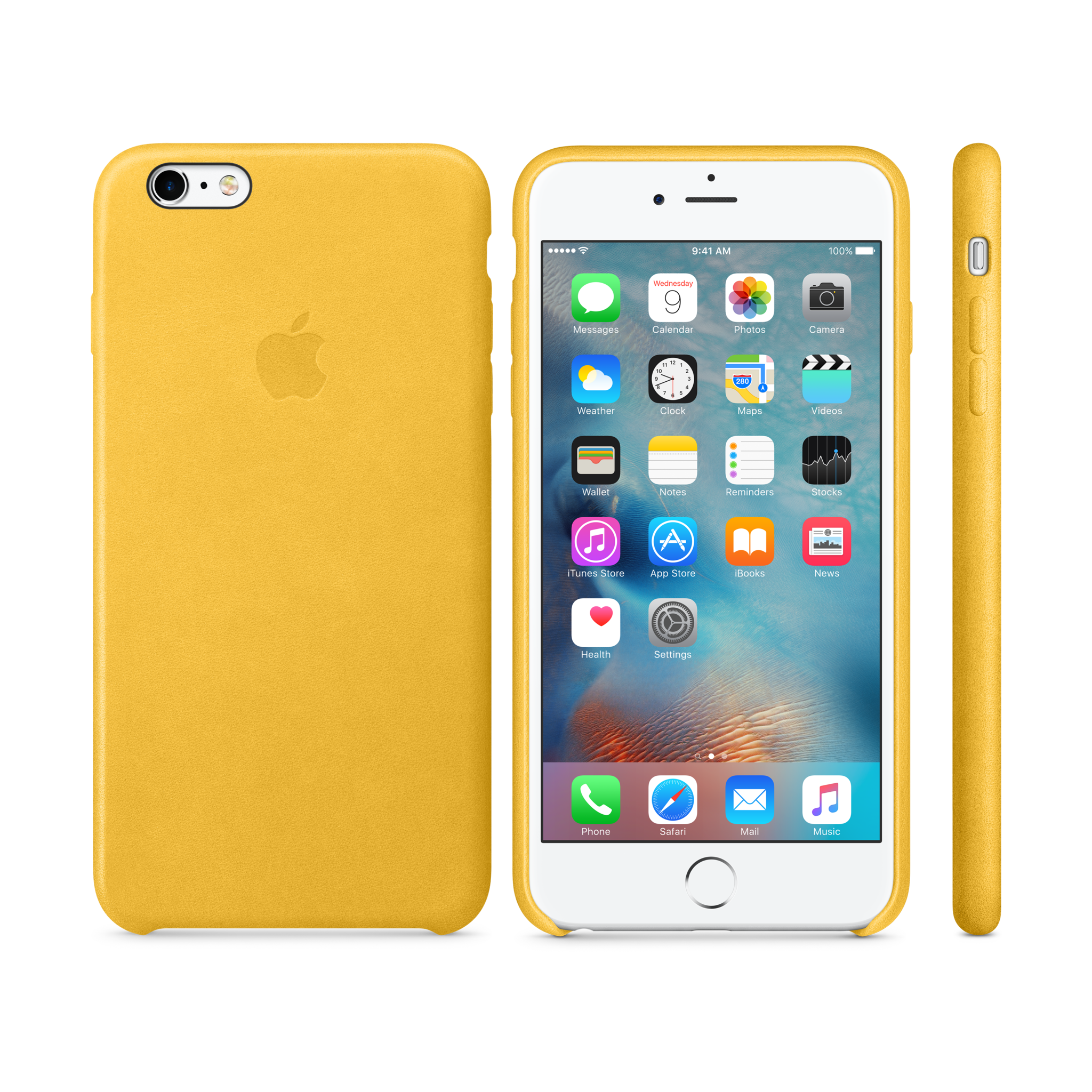 iPhone 6s Plus Leather Case — Marigold
