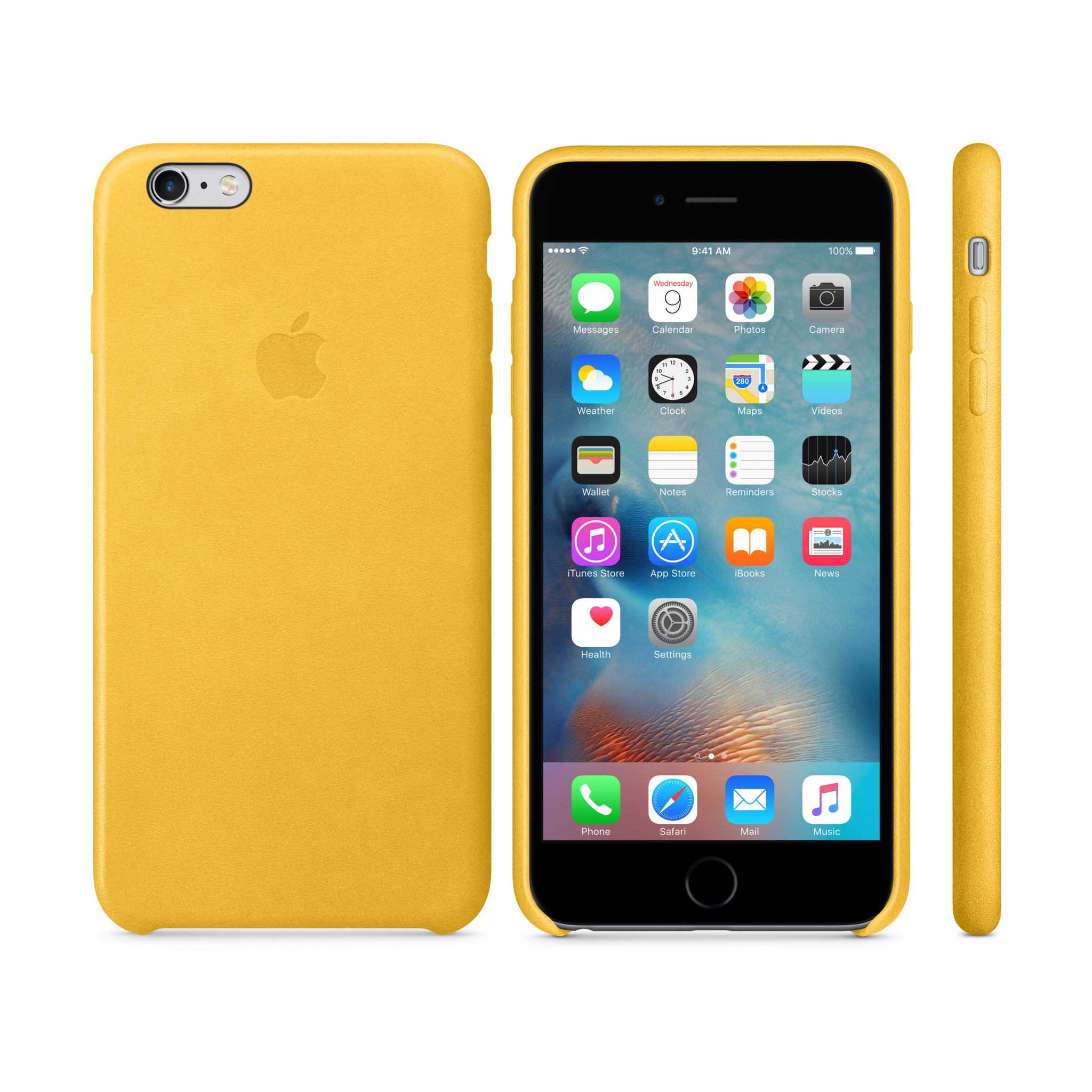 iPhone 6s Plus Leather Case — Marigold