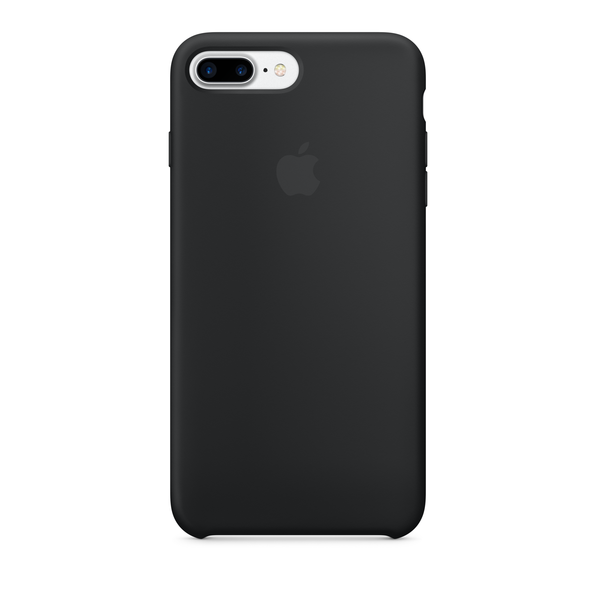 iPhone 7 Plus Silicone Case — Black