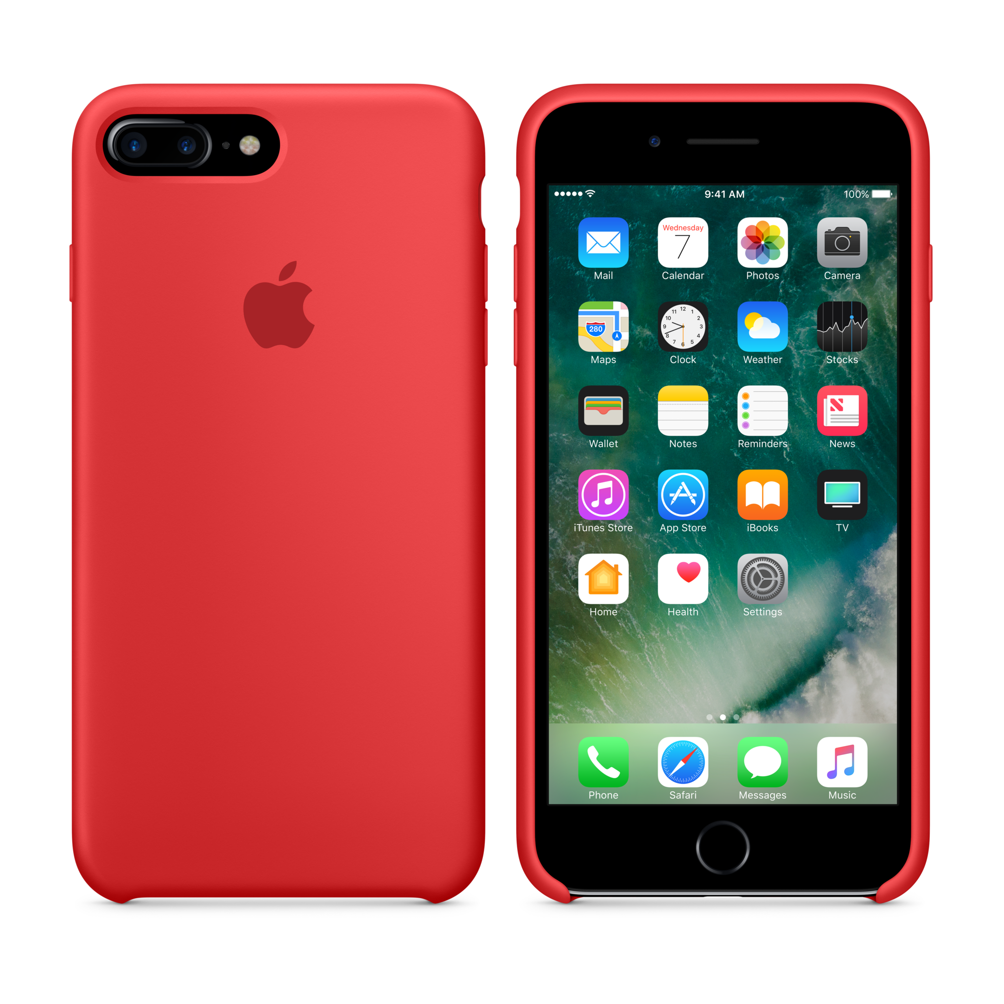 iPhone 7 Plus Silicone Case — PRODUCT(RED)
