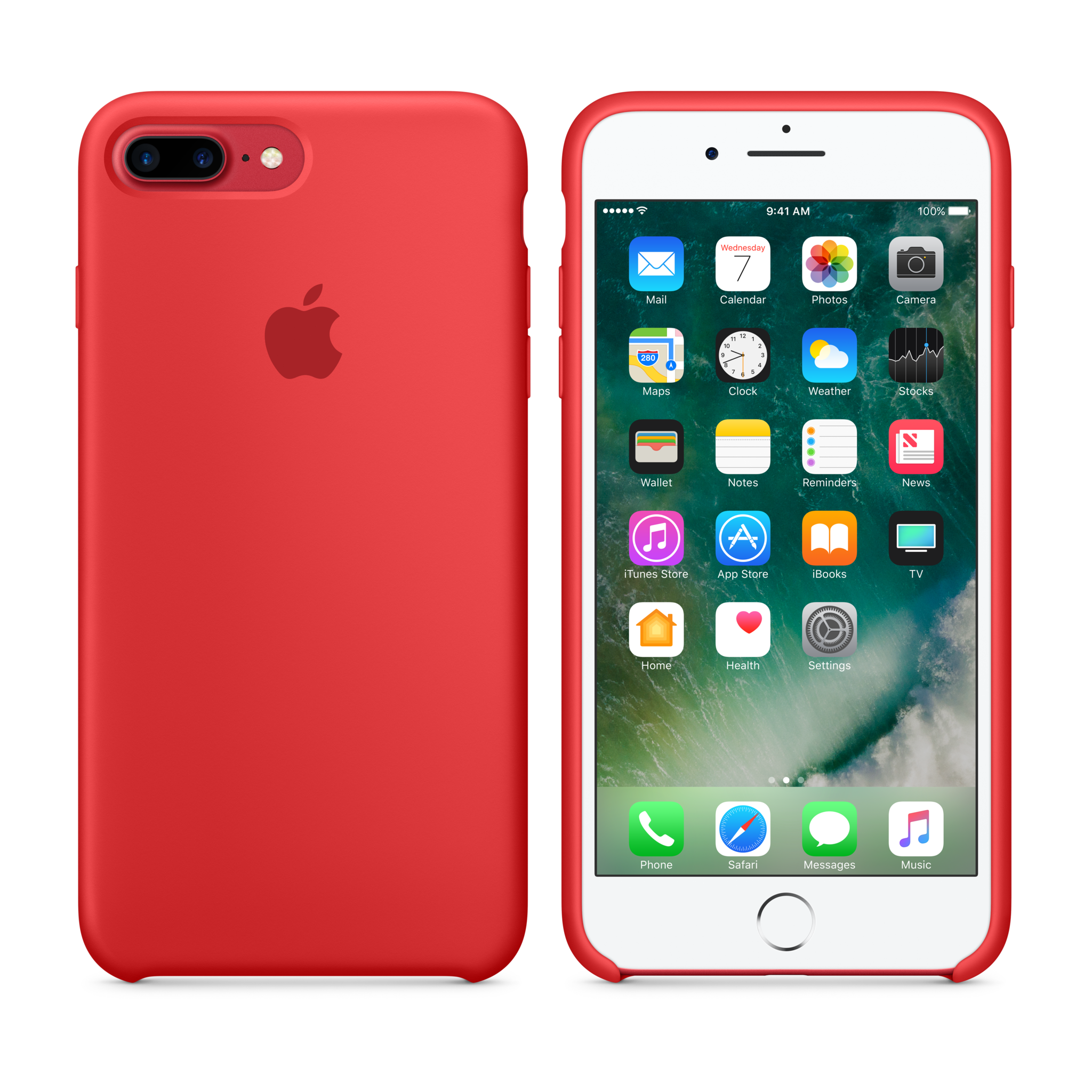 iPhone 7 Plus Silicone Case — PRODUCT(RED)