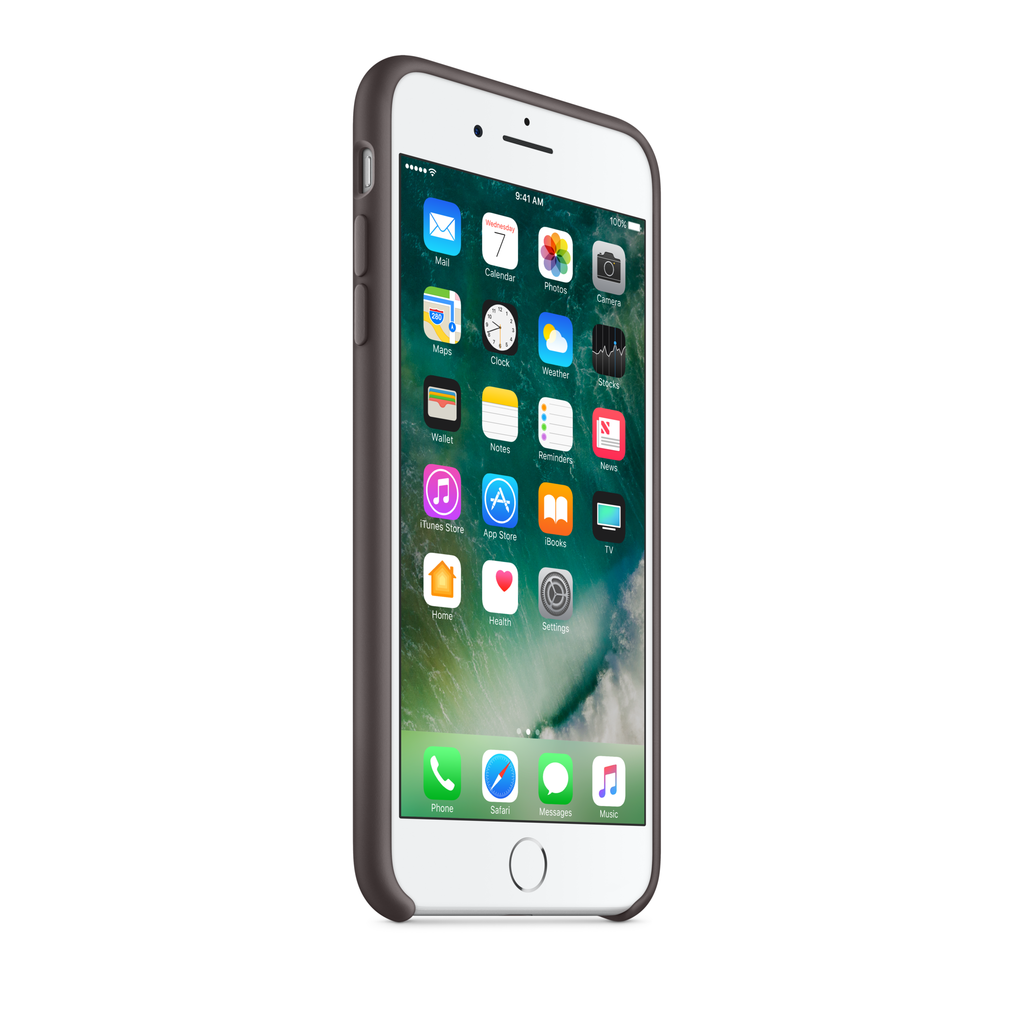 iPhone 7 Plus Silicone Case — Cocoa