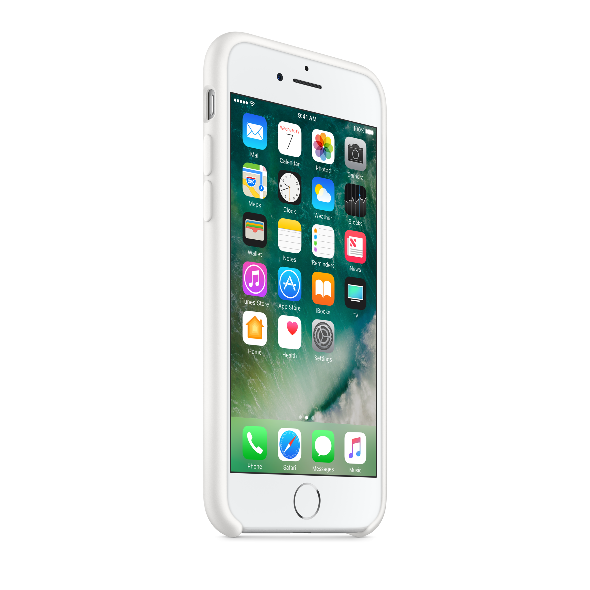 iPhone 7 Silicone Case — White