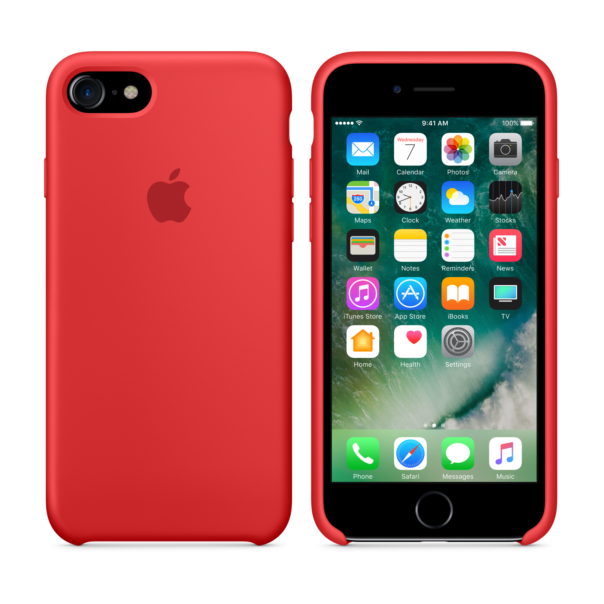 iPhone 7 Silicone Case — PRODUCT(RED)