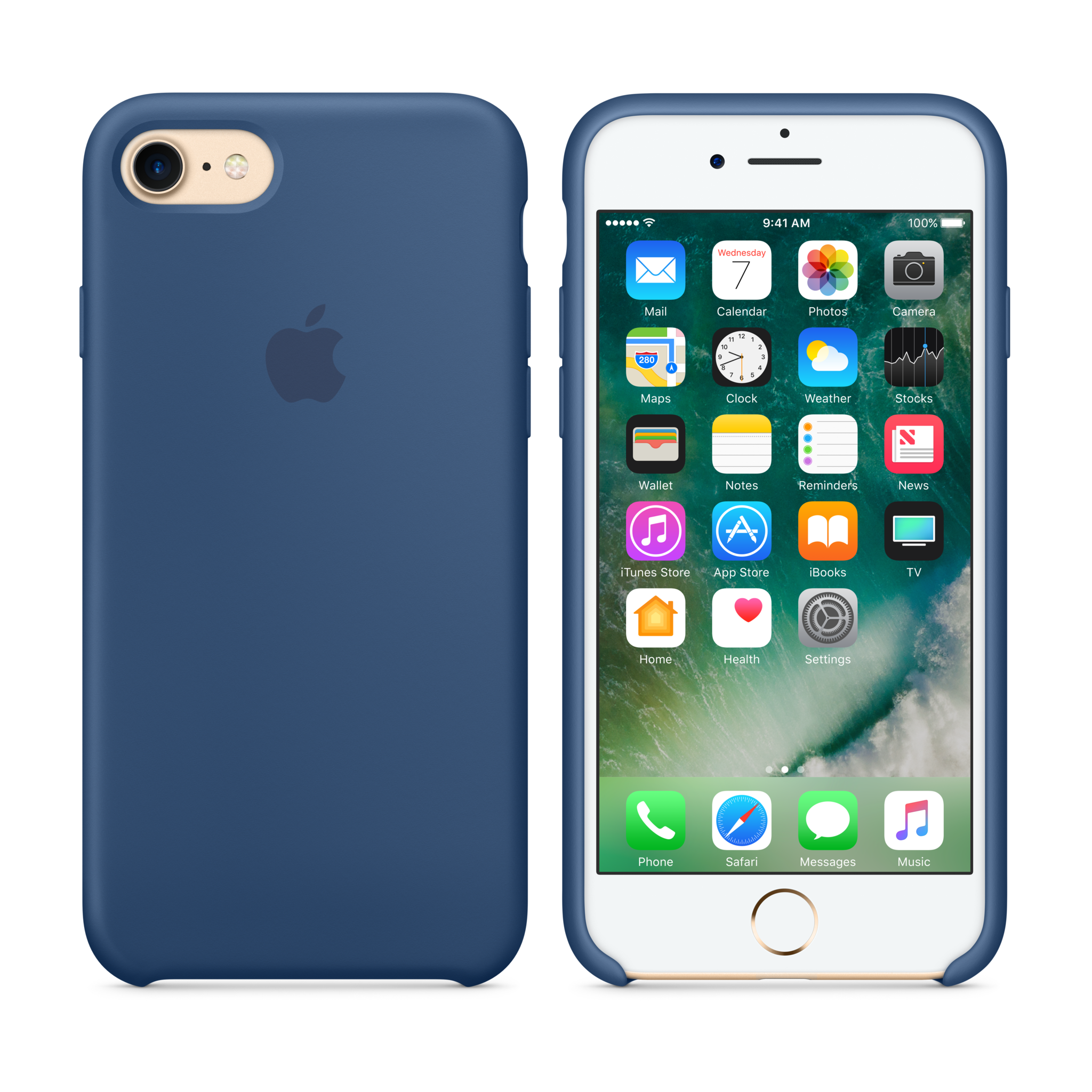 iPhone 7 Silicone Case — Stone