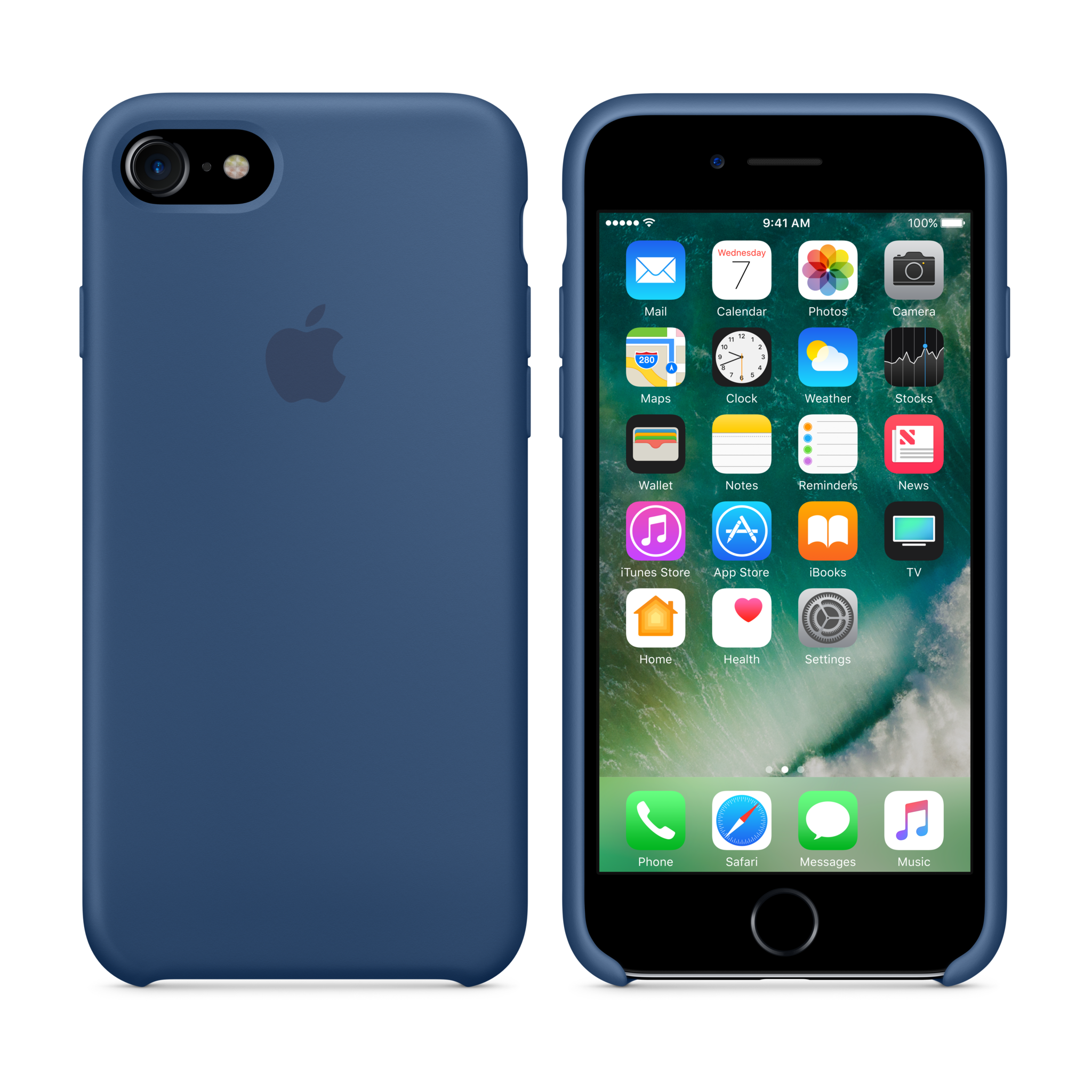 iPhone 7 Silicone Case — Stone