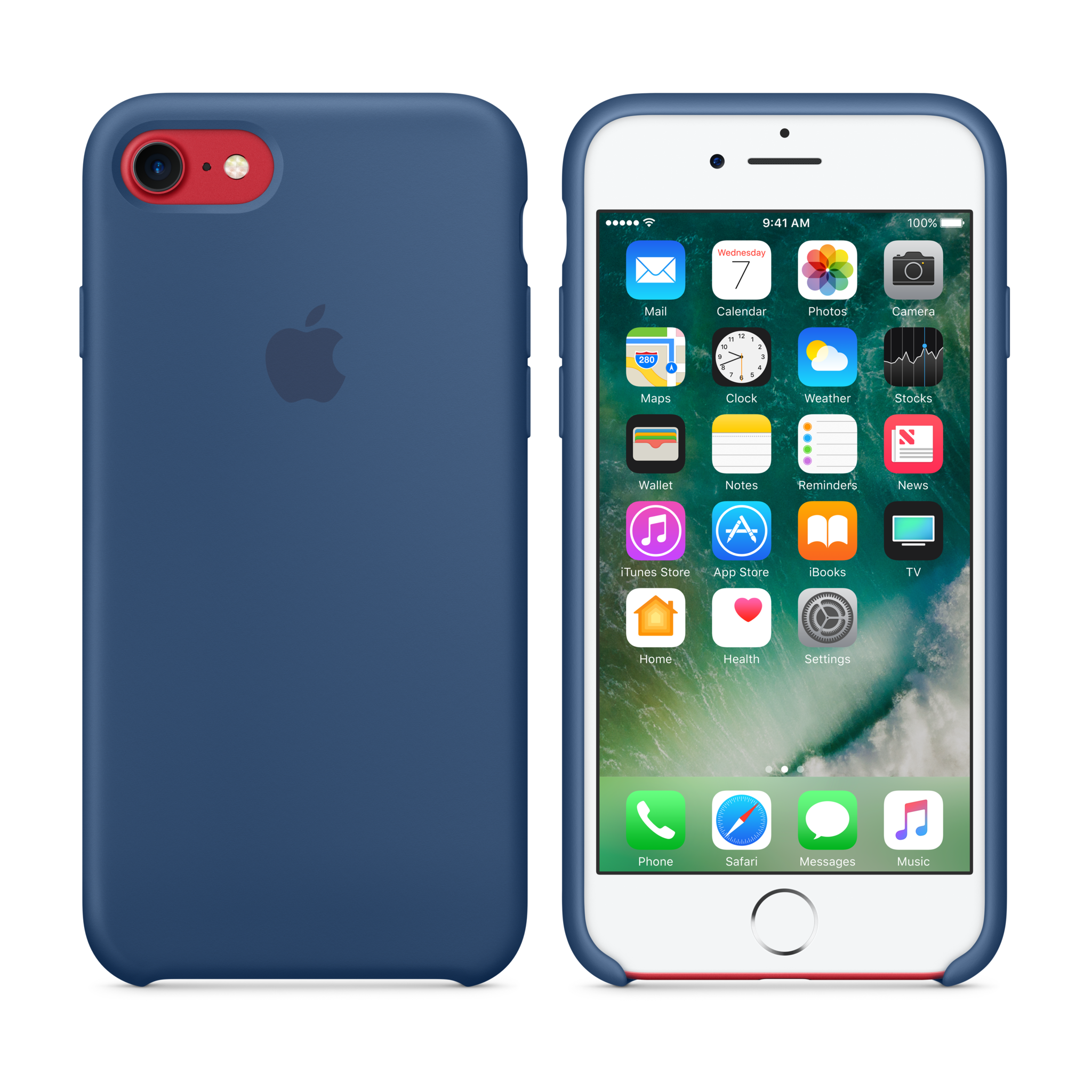 iPhone 7 Silicone Case — Stone