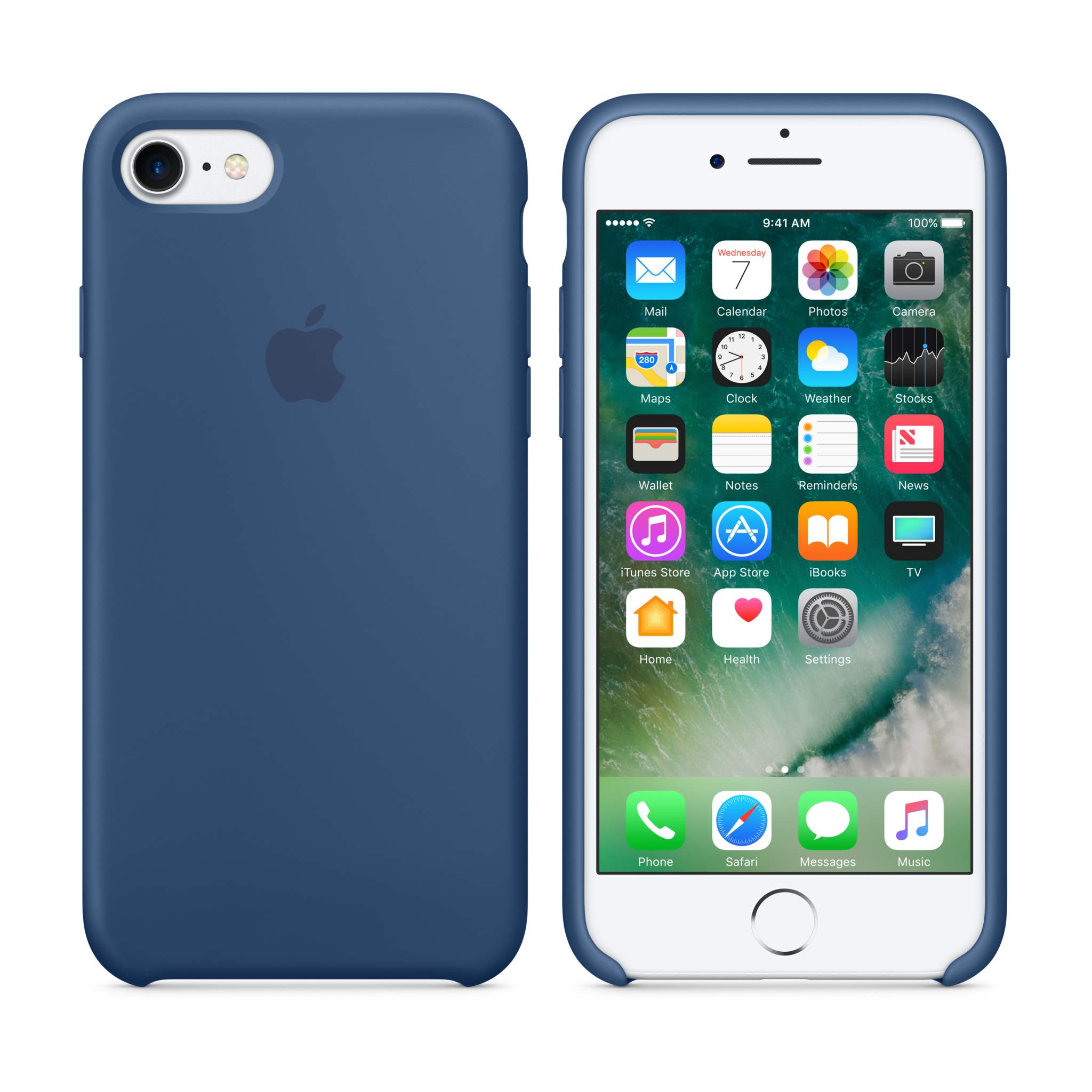 iPhone 7 Silicone Case — Stone