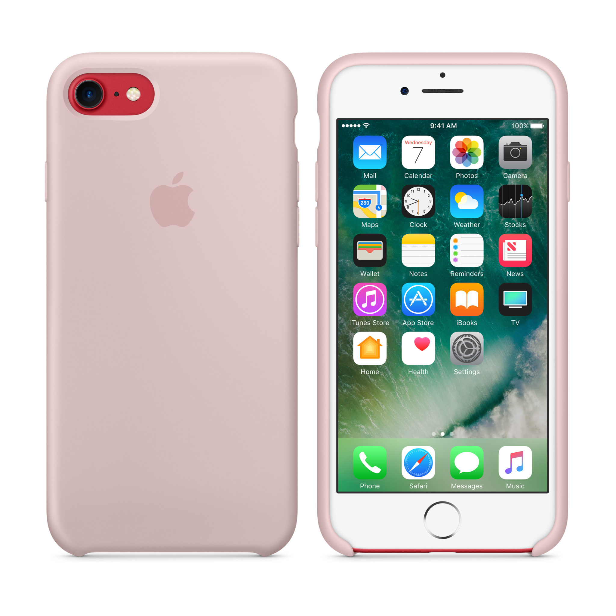 iPhone 7 Silicone Case — Ocean Blue