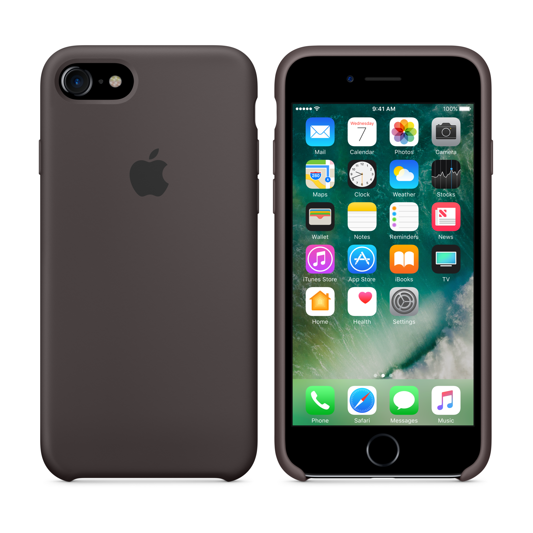 iPhone 7 Silicone Case — Pink Sand