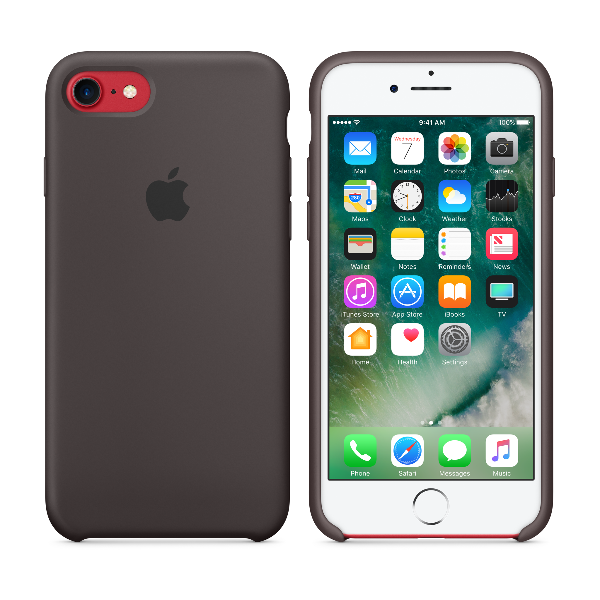 iPhone 7 Silicone Case — Pink Sand