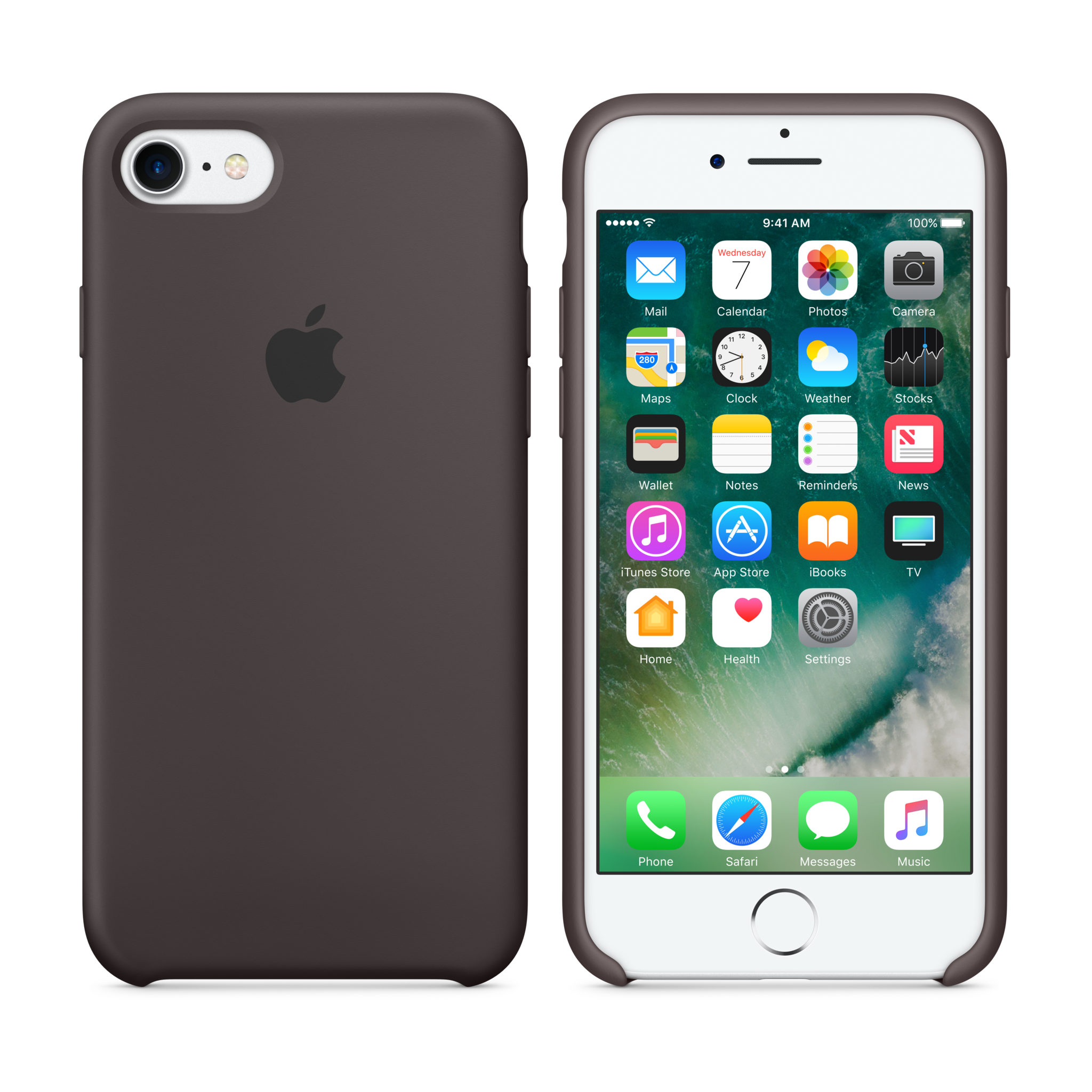 iPhone 7 Silicone Case — Pink Sand