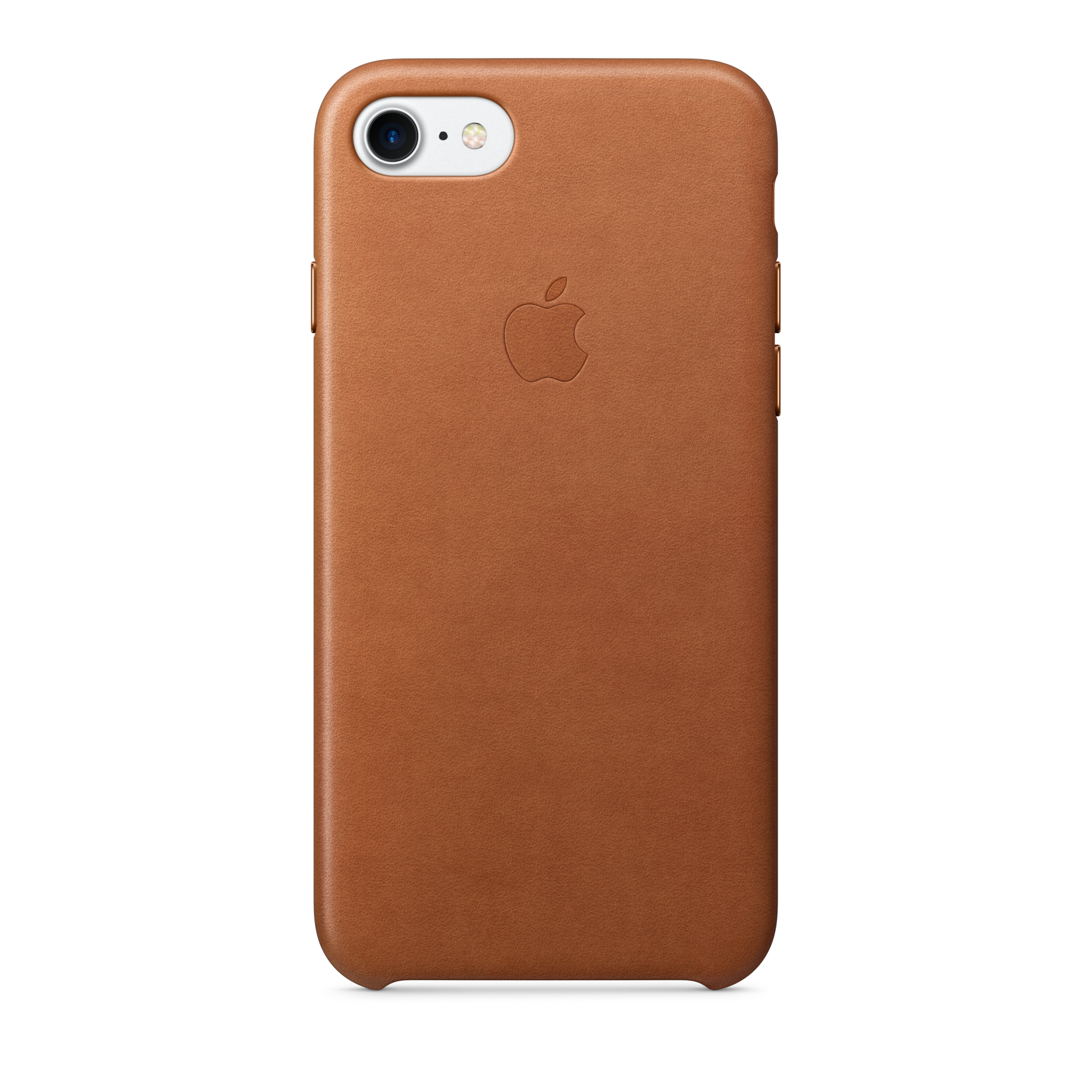 iPhone 7 Leather Case — Saddle Brown