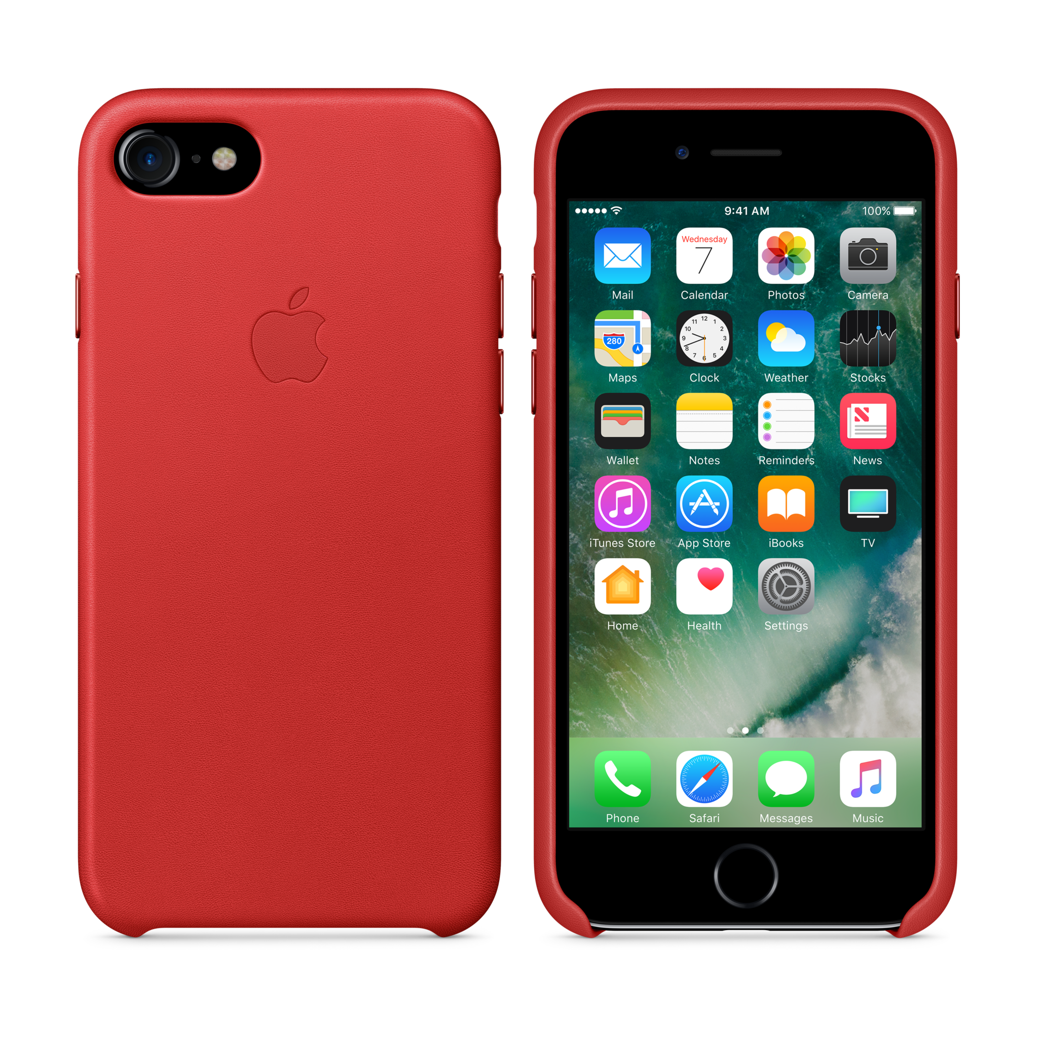 iPhone 7 Leather Case — PRODUCT(RED)