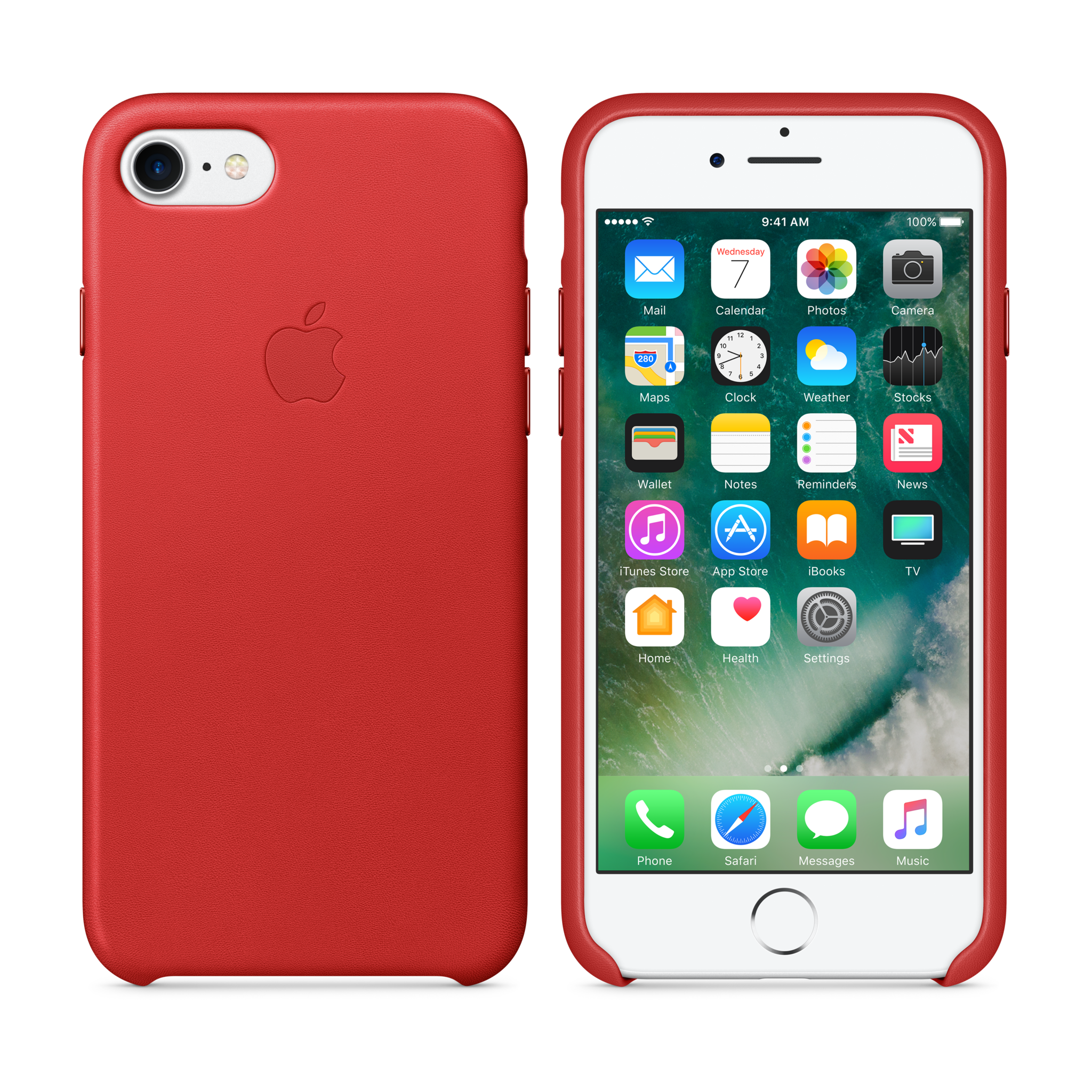 iPhone 7 Leather Case — PRODUCT(RED)