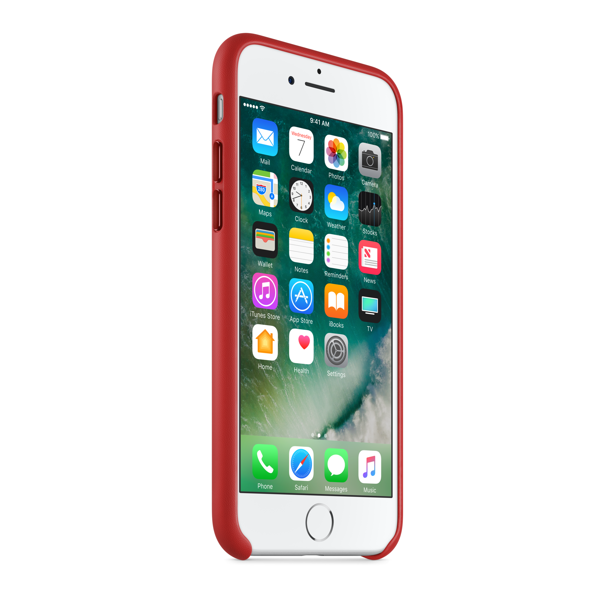 iPhone 7 Leather Case — PRODUCT(RED)