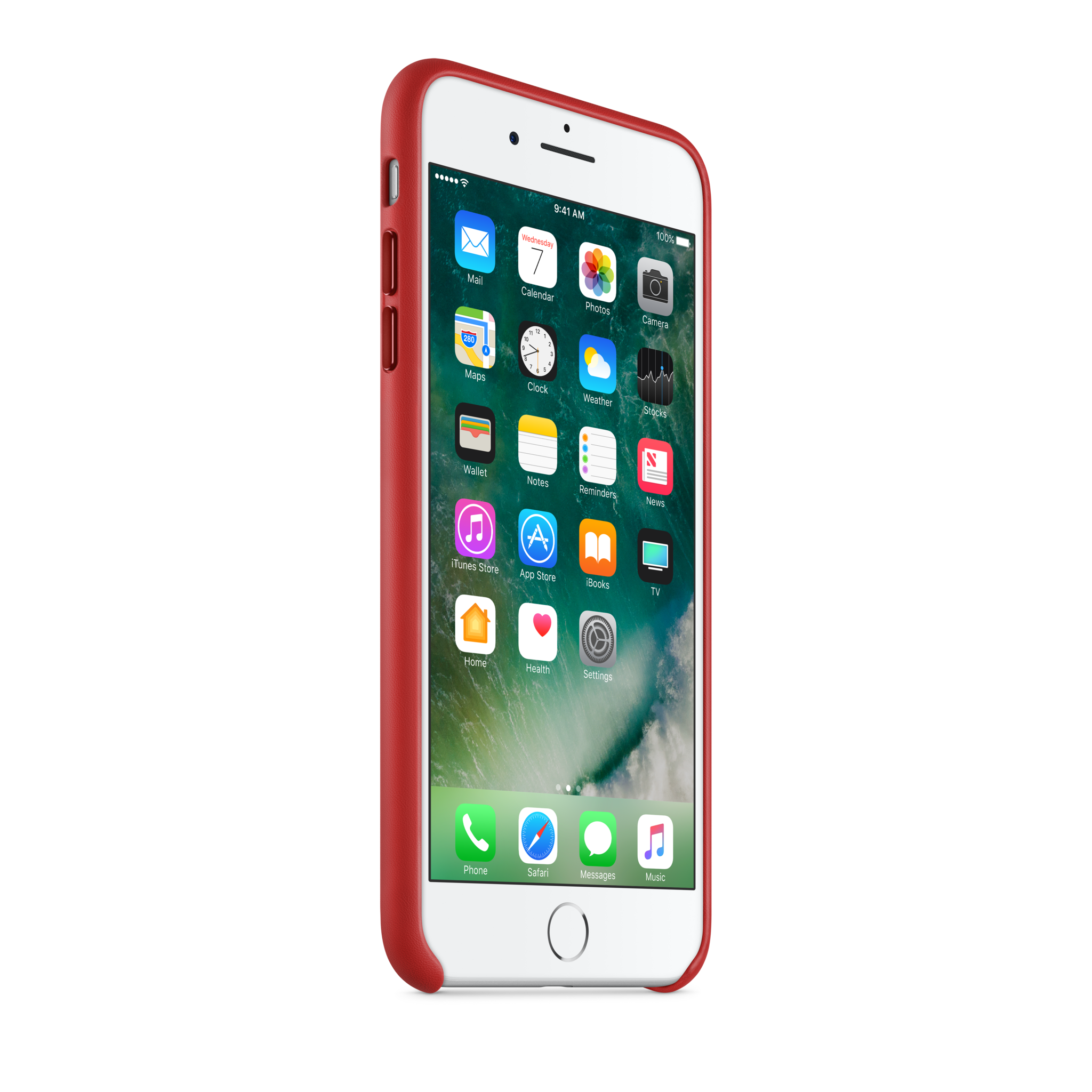 iPhone 7 Plus Leather Case — PRODUCT(RED)