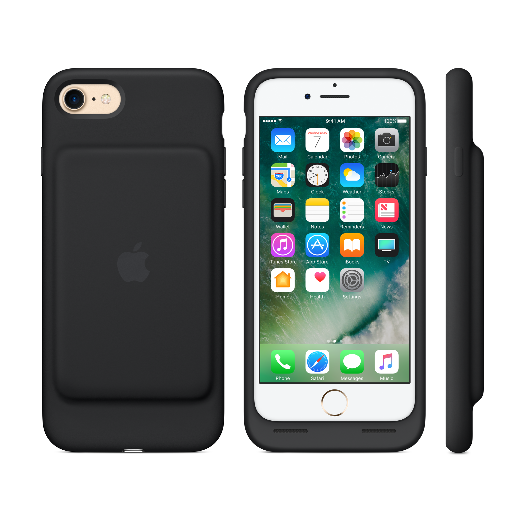 iPhone 7 Smart Battery Case — Black