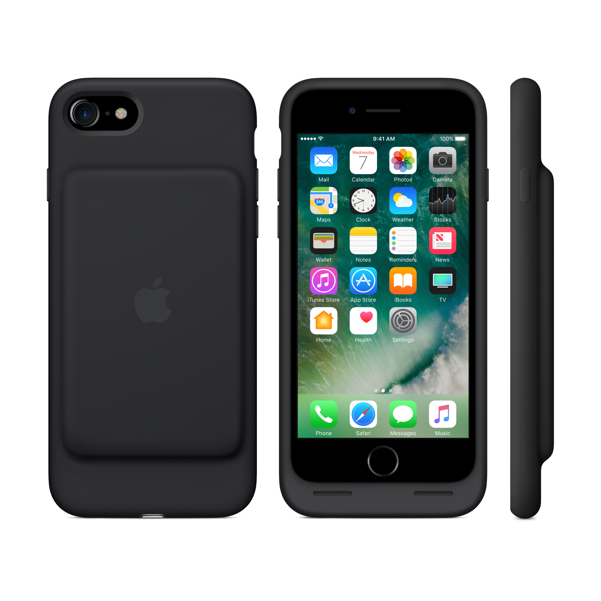 iPhone 7 Smart Battery Case — Black