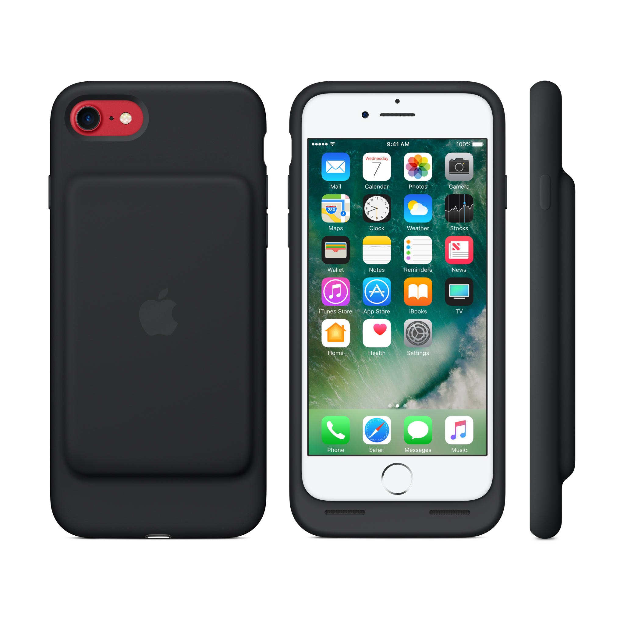 iPhone 7 Smart Battery Case — Black