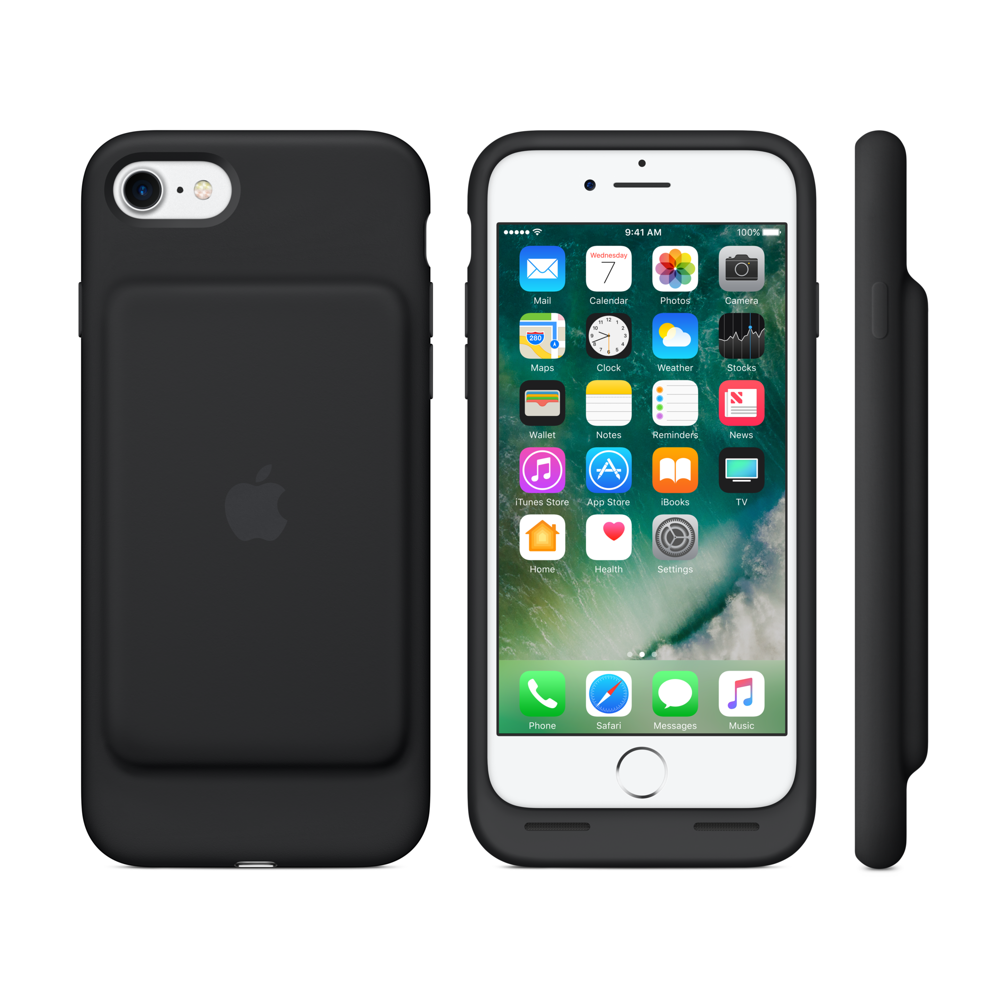 iPhone 7 Smart Battery Case — Black