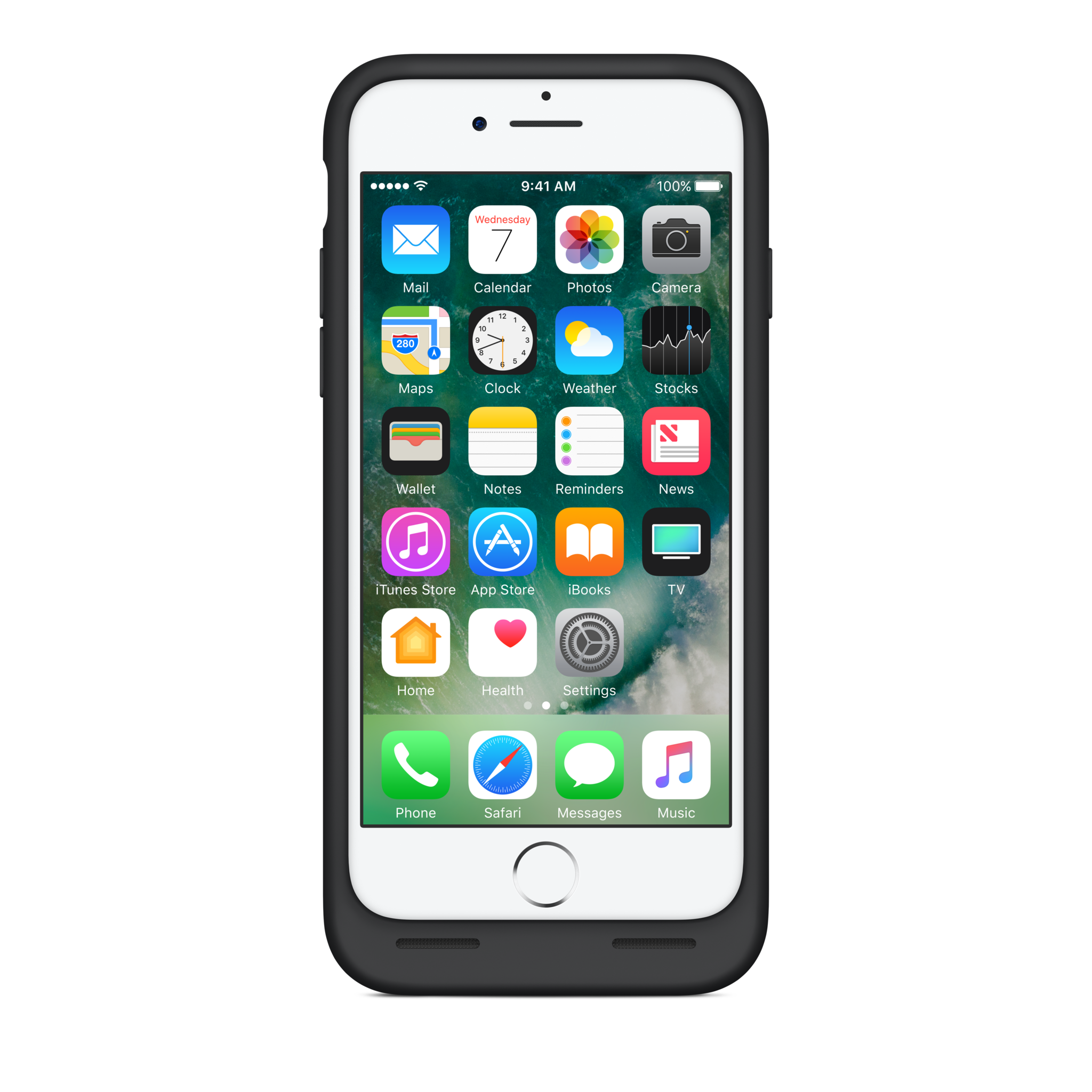 iPhone 7 Smart Battery Case — Black