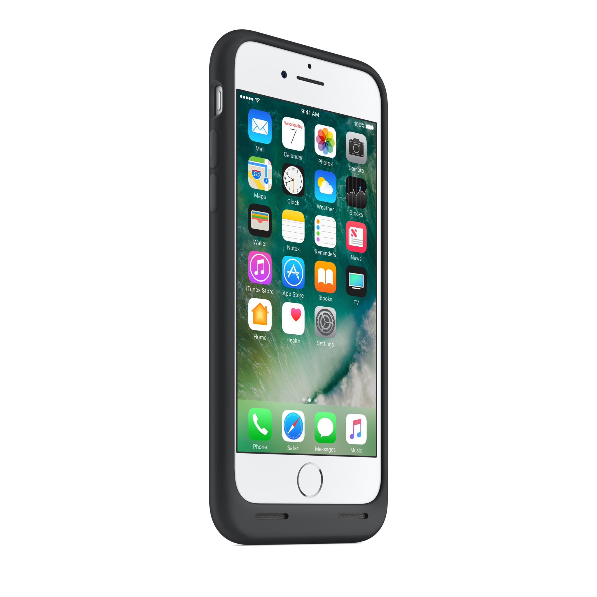 iPhone 7 Smart Battery Case — Black