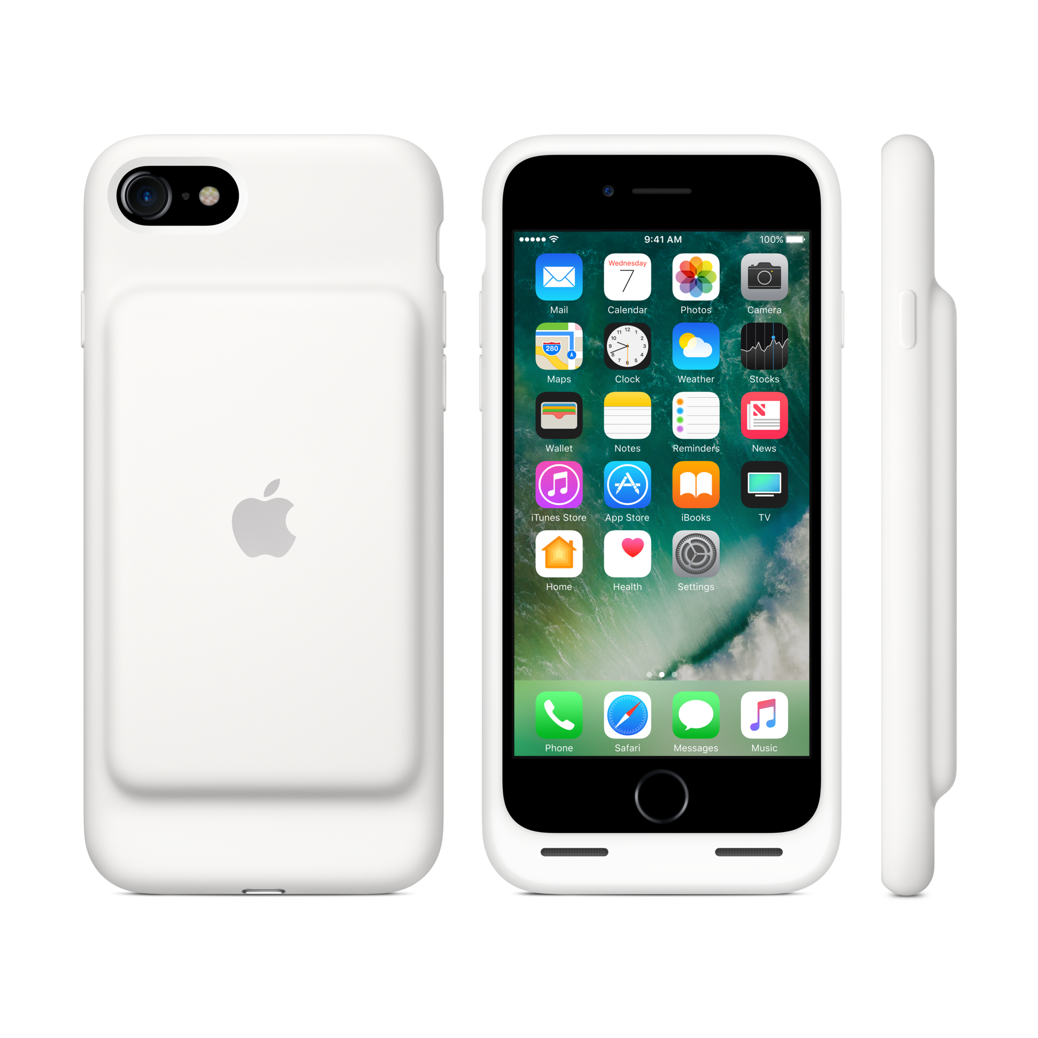 iPhone 7 Smart Battery Case — White