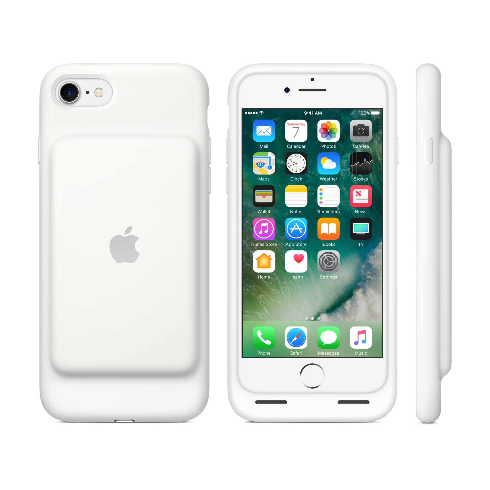 iPhone 7 Smart Battery Case — White