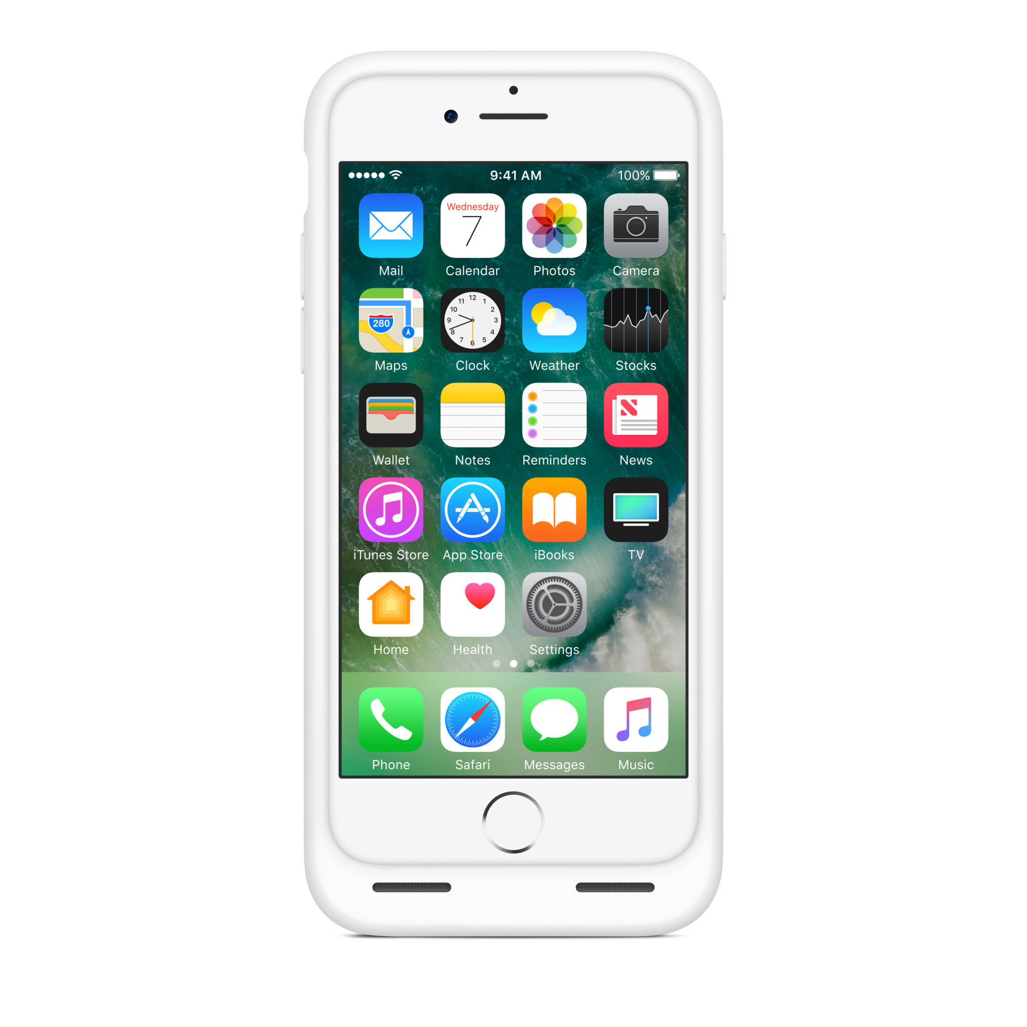 iPhone 7 Smart Battery Case — White