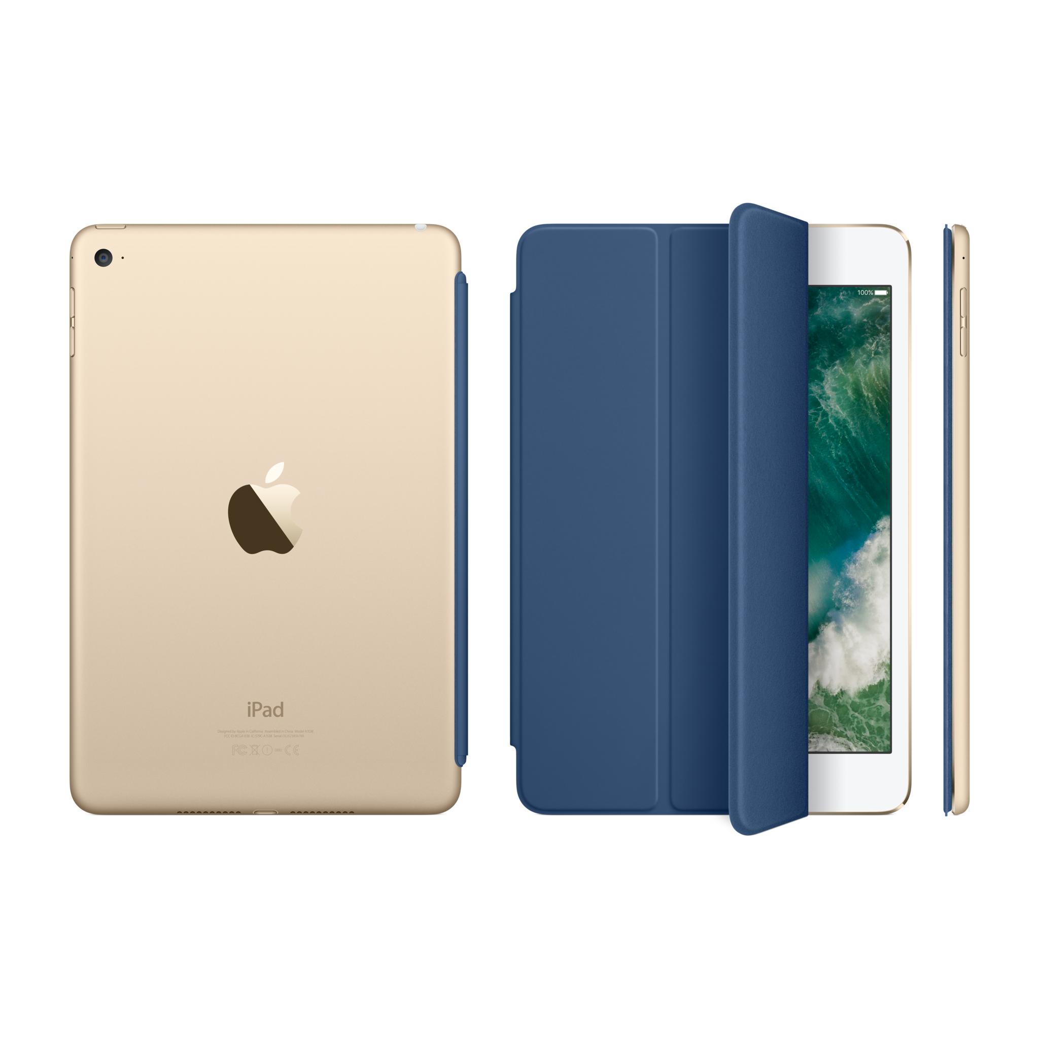 iPad mini 4 Smart Cover — Ocean Blue