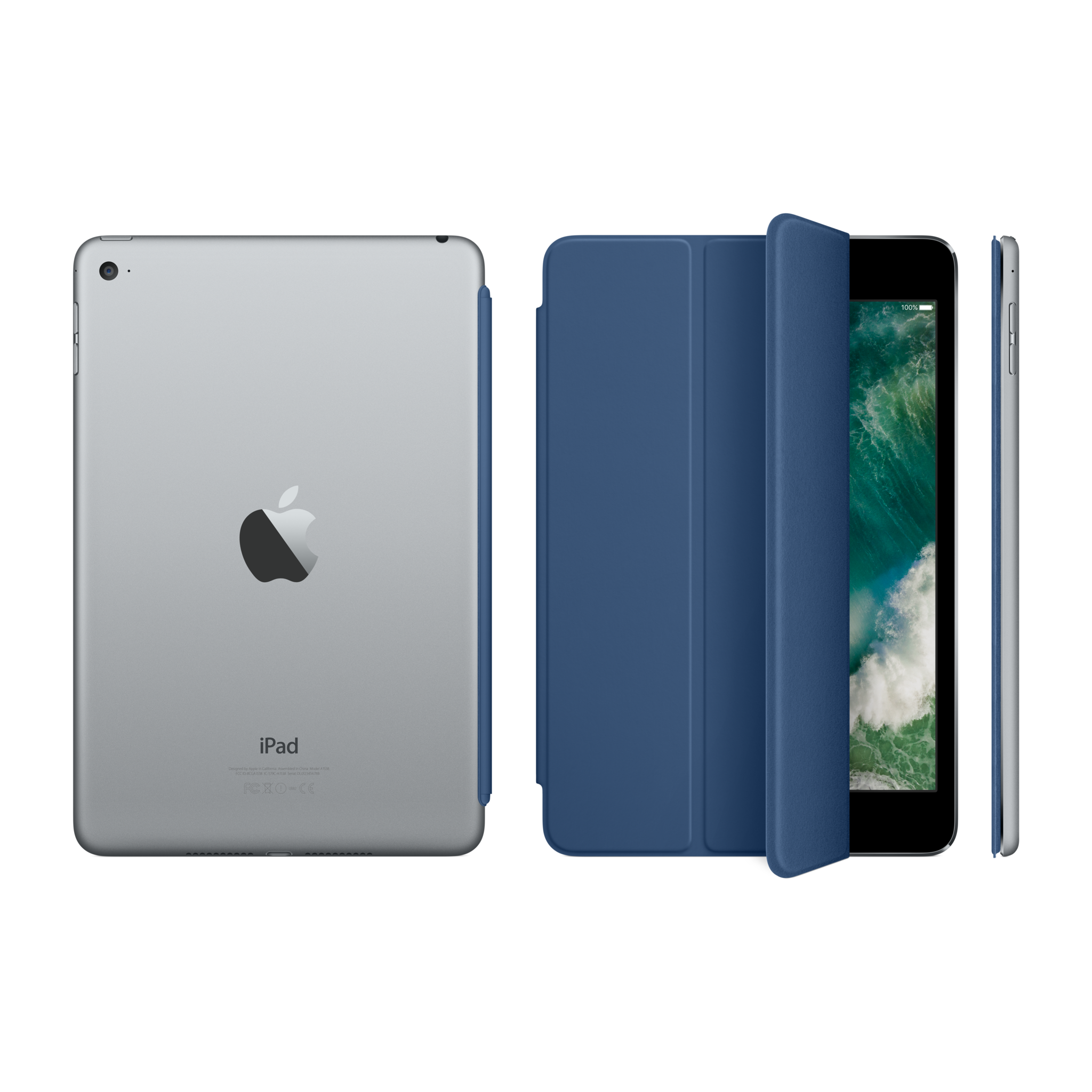 iPad mini 4 Smart Cover — Ocean Blue