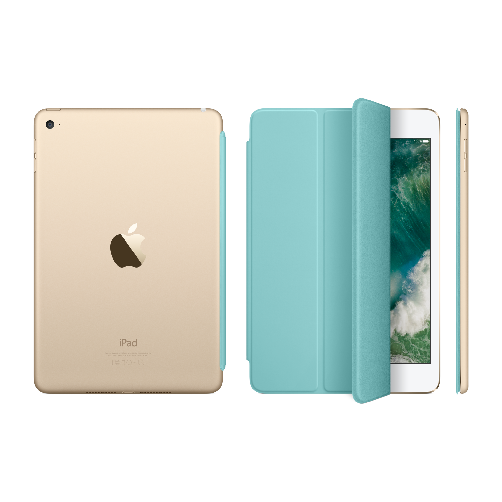 iPad mini 4 Smart Cover — Sea Blue