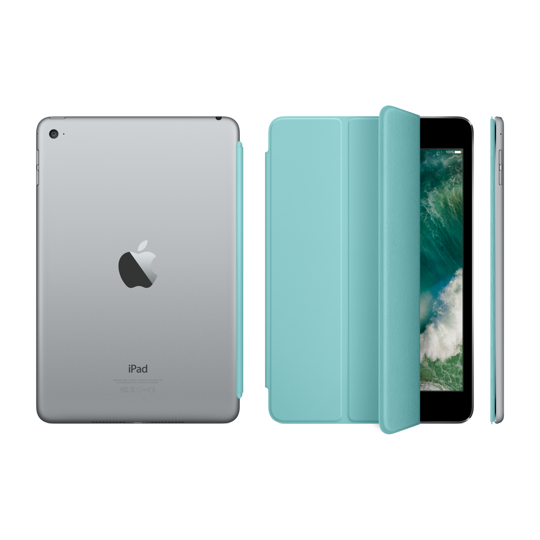 iPad mini 4 Smart Cover — Sea Blue