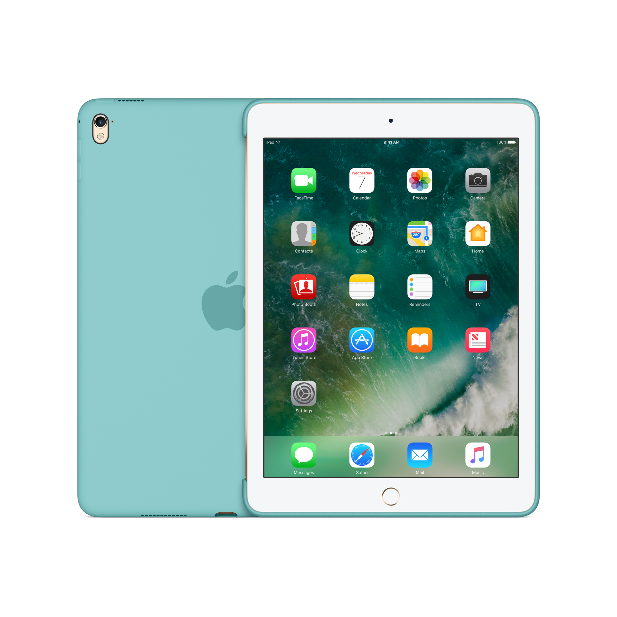 Silicone Case for iPad Pro 9.7″ — Sea Blue