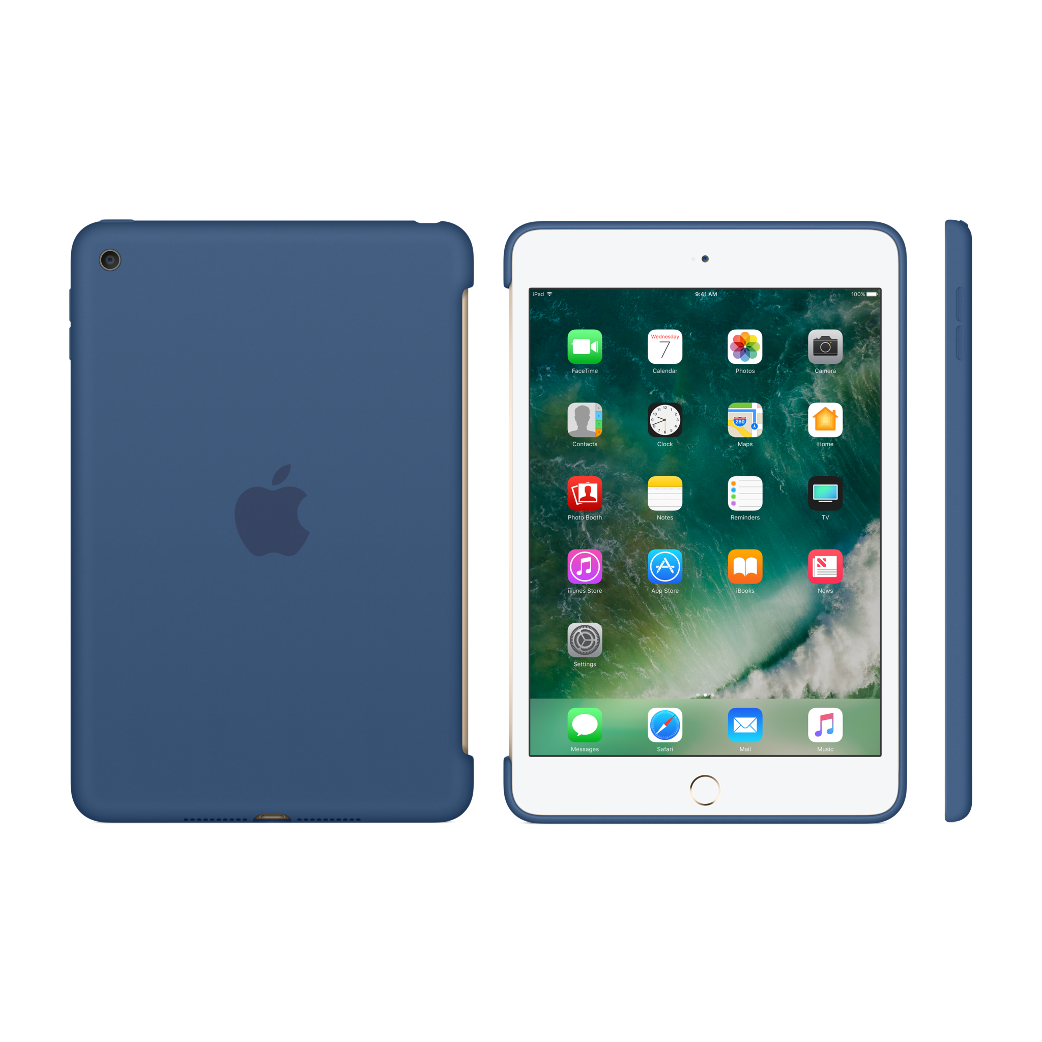 iPad mini 4 Silicone Case — Ocean Blue