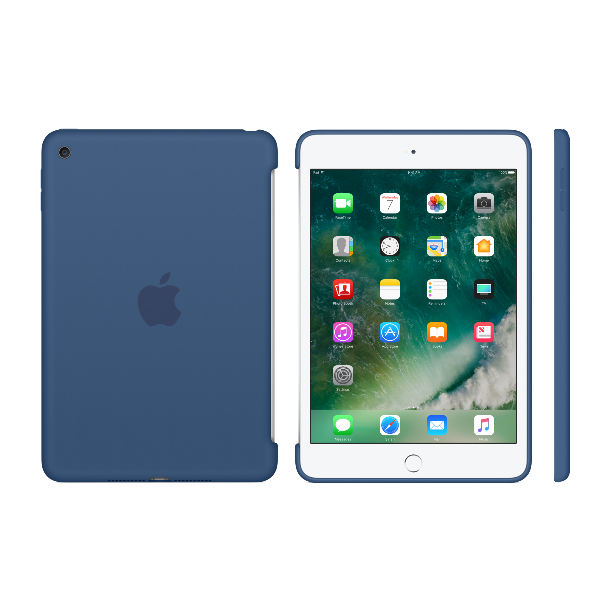iPad mini 4 Silicone Case — Ocean Blue