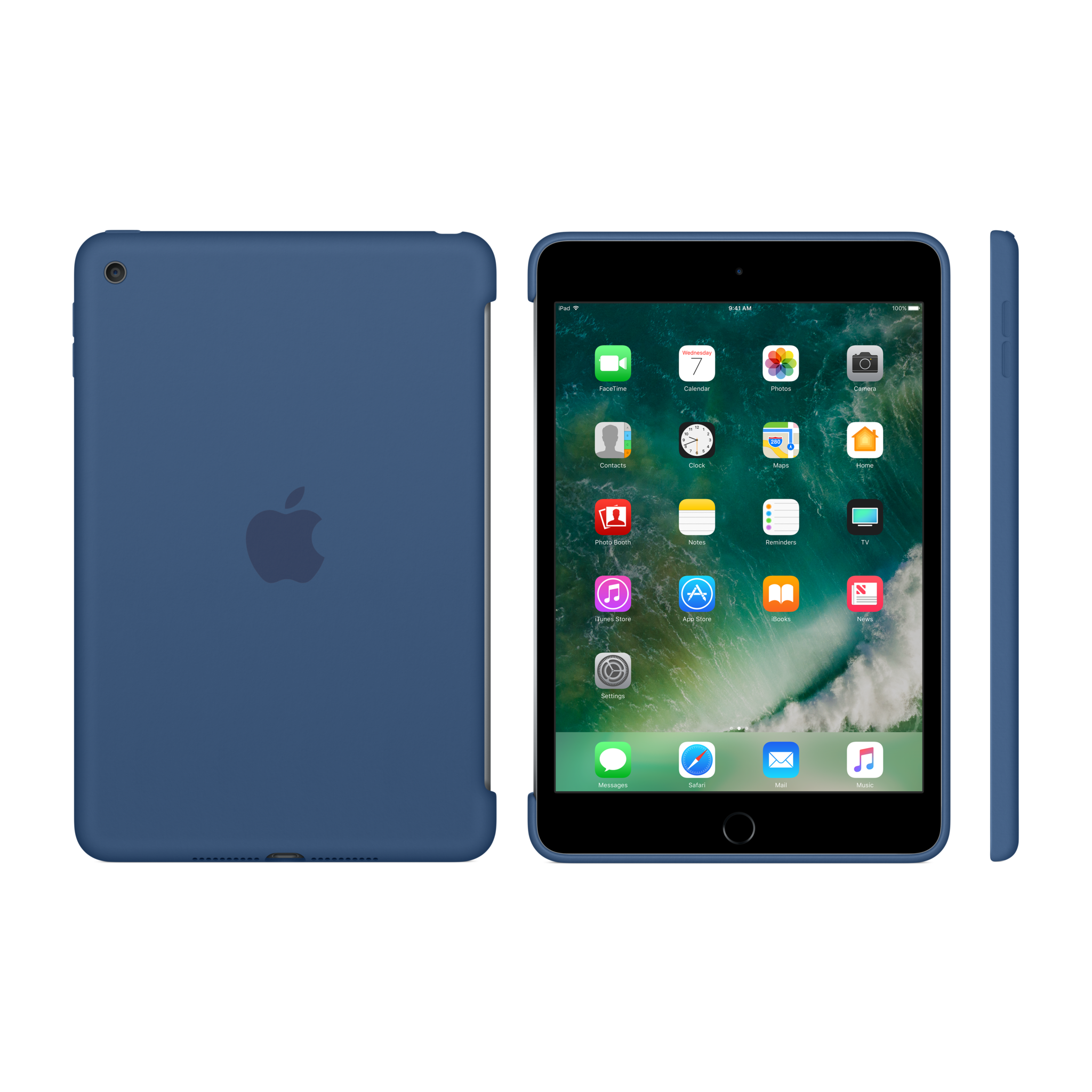 iPad mini 4 Silicone Case — Ocean Blue
