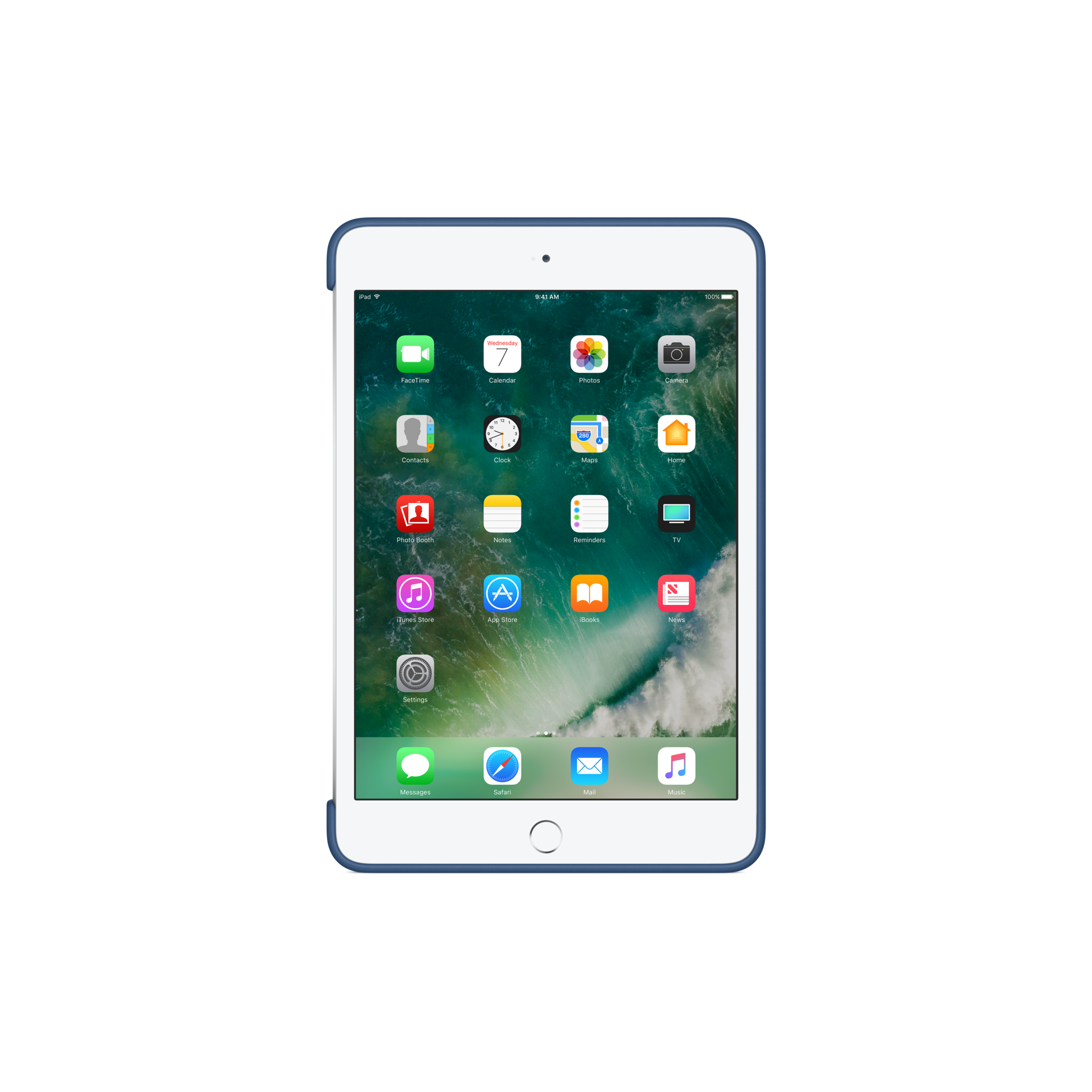 iPad mini 4 Silicone Case — Ocean Blue