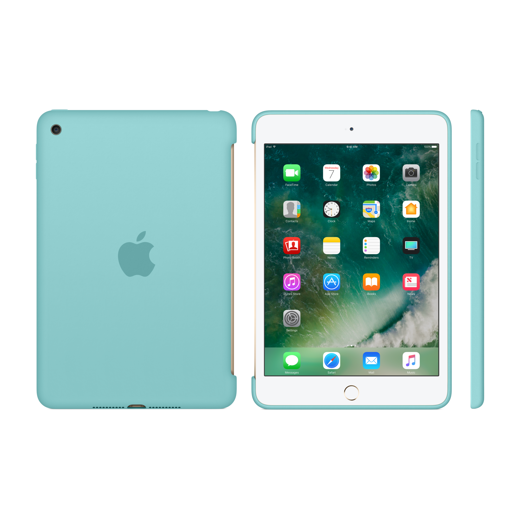 iPad mini 4 Silicone Case — Sea Blue
