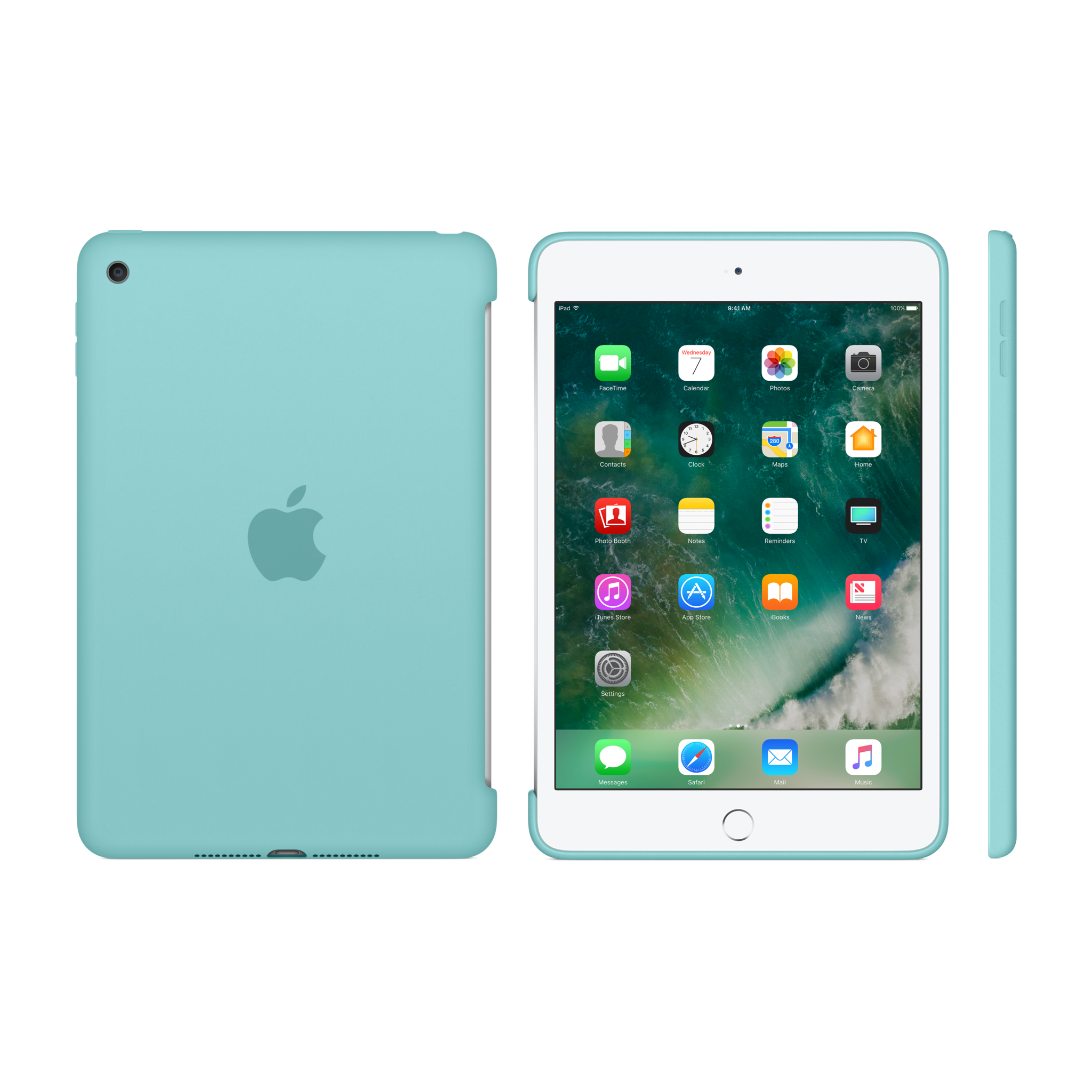 iPad mini 4 Silicone Case — Sea Blue