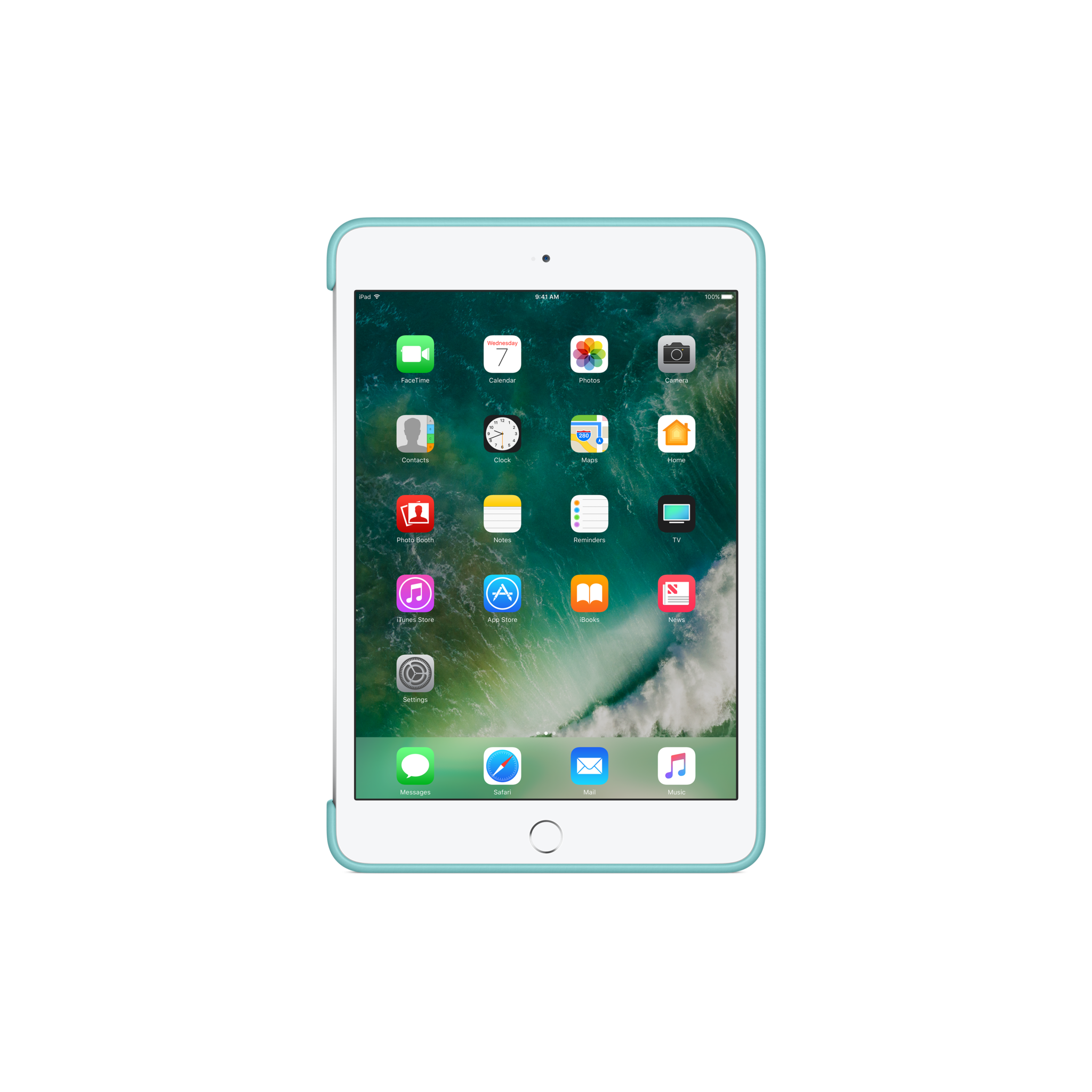 iPad mini 4 Silicone Case — Sea Blue