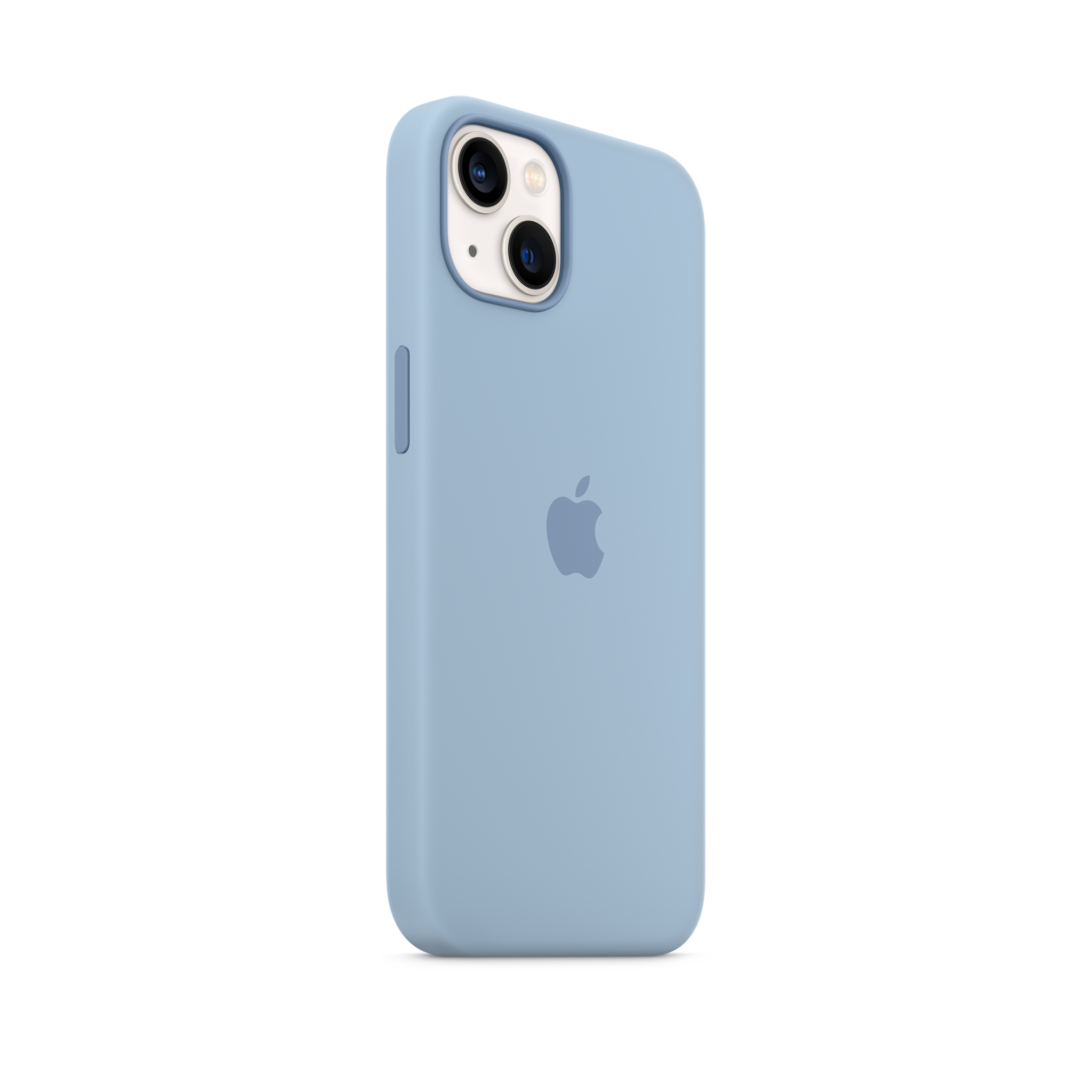 iPhone 13 Silicone Case with MagSafe — Blue Fog