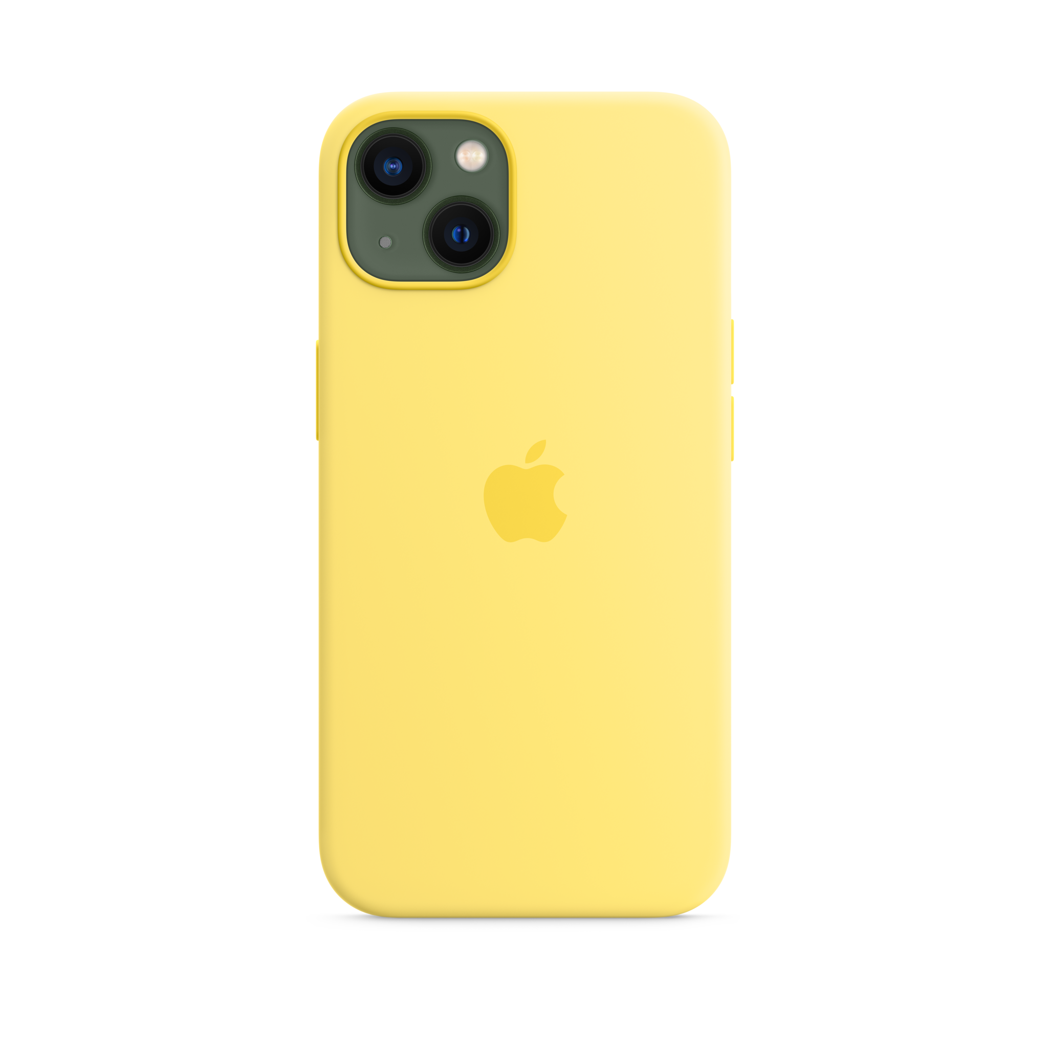 iPhone 13 Silicone Case with MagSafe — Lemon Zest
