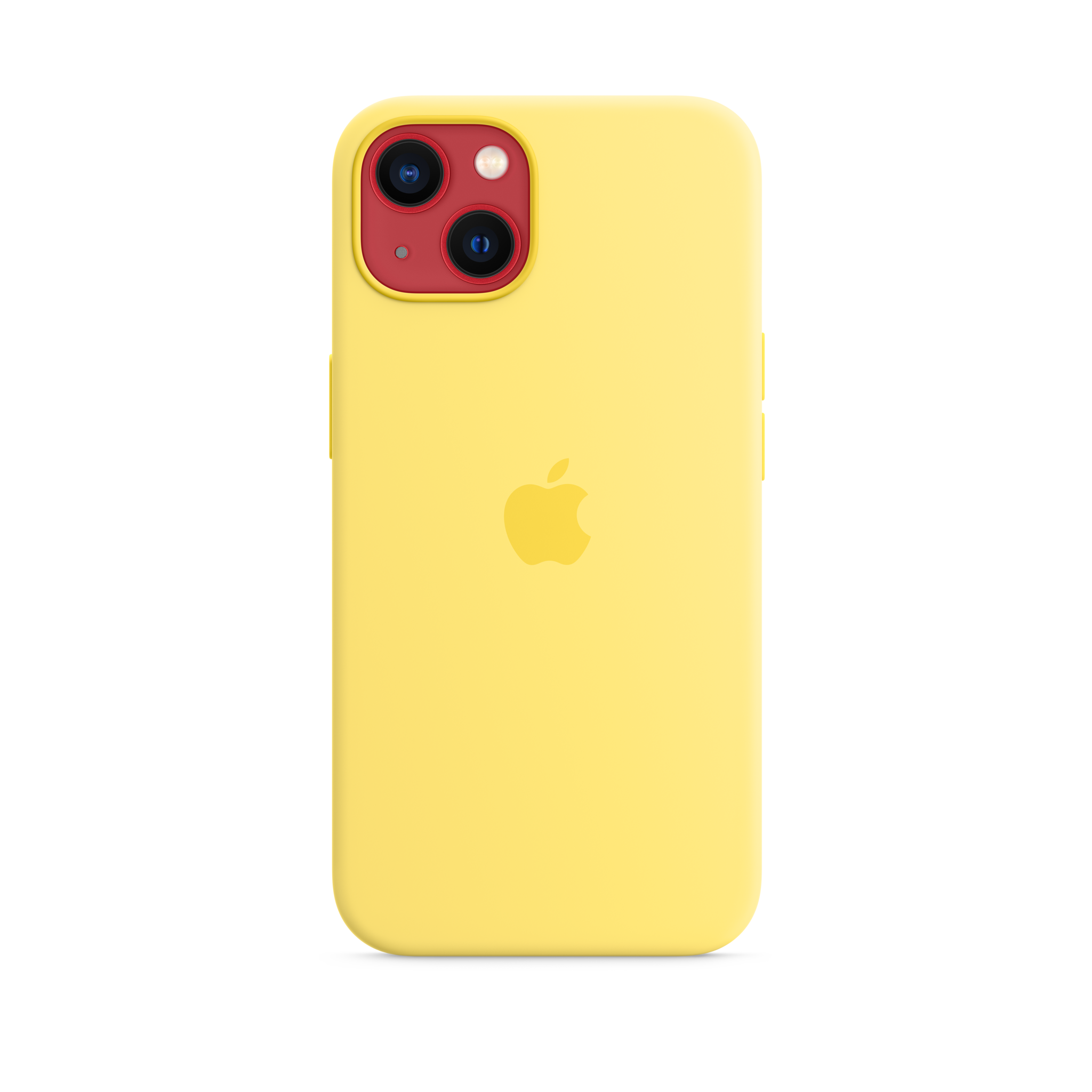 iPhone 13 Silicone Case with MagSafe — Lemon Zest