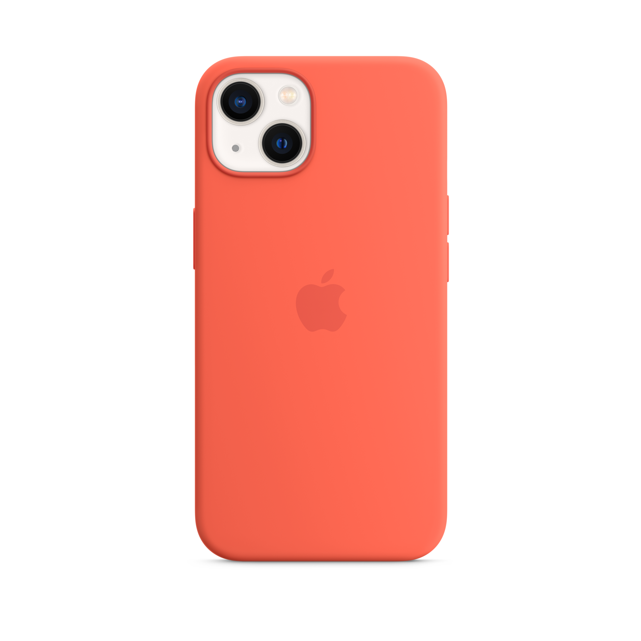 iPhone 13 Silicone Case with MagSafe — Nectarine